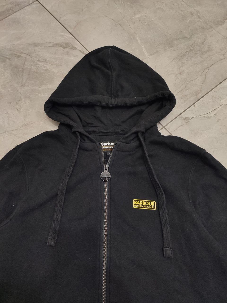Barbour Barbour International Essential Full Zip Hoodie Black S size Size US S / EU 44-46 / 1 - 6 Thumbnail