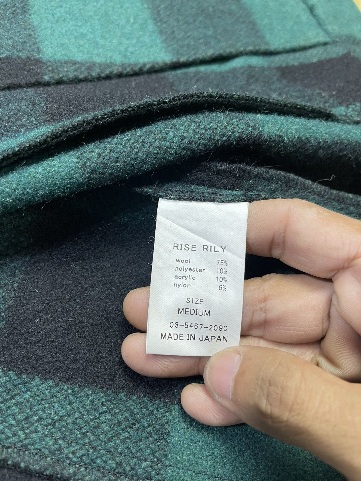 Japanese Brand Vintage Rise Lily Tartan Plaid Green Jacket Size US S / EU 44-46 / 1 - 15 Thumbnail
