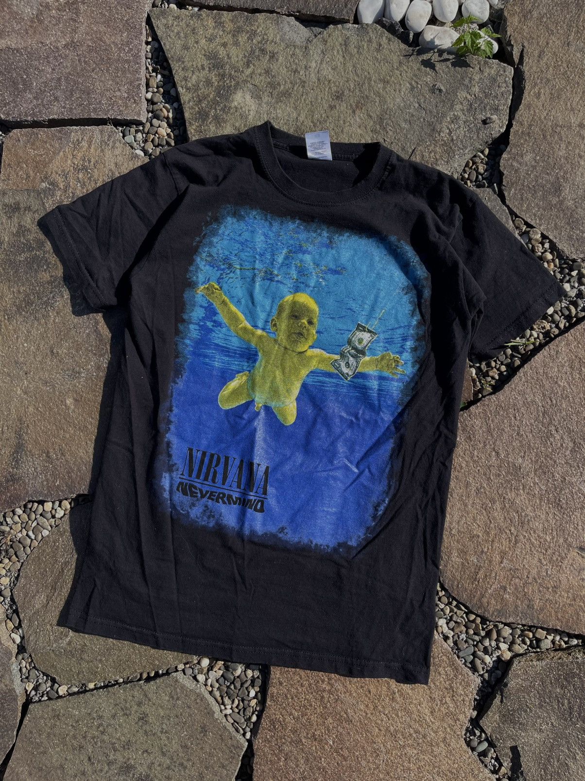 Nirvana Nirvana nevermind album black tee y2k Size US S / EU 44-46 / 1 - 4 Thumbnail