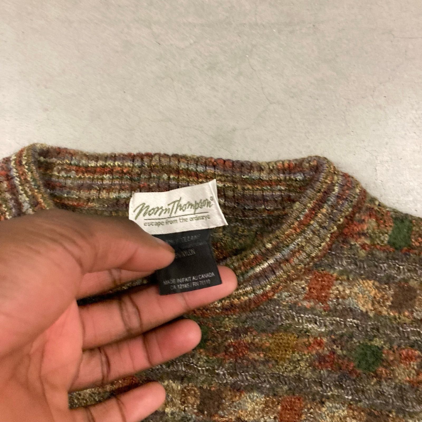 Vintage vintage y2k patterned sweater Size US M / EU 48-50 / 2 - 4 Thumbnail