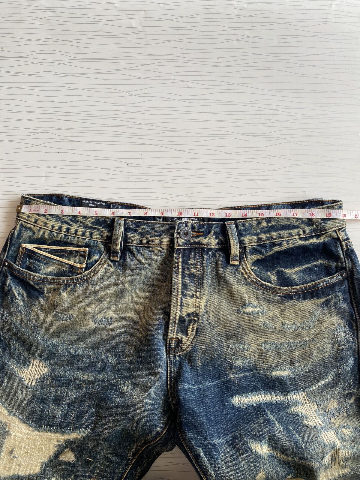 If Six Was Nine Cult of Individuality Japanese Selvedge Denim Size US 38 / EU 54 - 20 Thumbnail