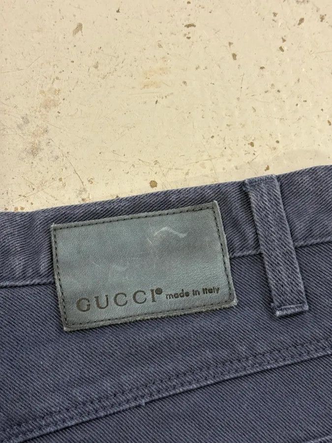 Gucci SS2009 Gucci Navy Slim Denim Jeans Size US 32 / EU 48 - 8 Thumbnail