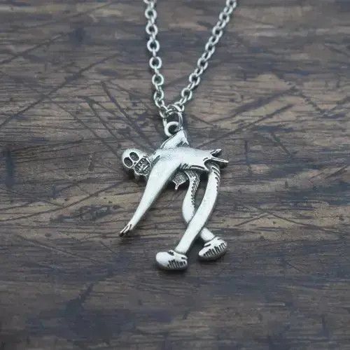 Other Ghostemane Ghost Chain Music Cartoon Clown Dance Necklace Size ONE SIZE - 2 Thumbnail