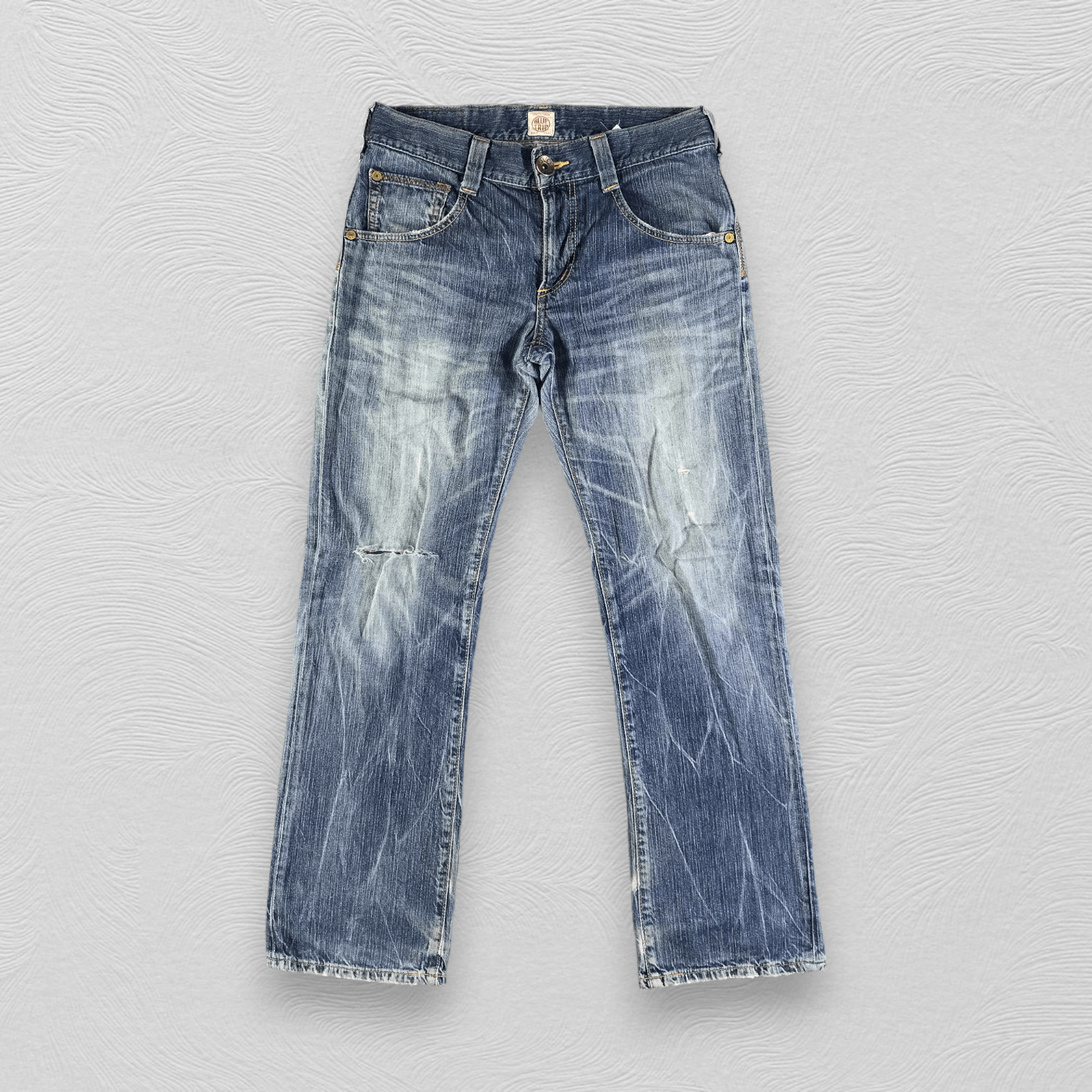 Edwin Vintage Edwin Blue Trip Jeans Faded Blue Denim KJ2353 Size US 32 / EU 48 - 1 Thumbnail