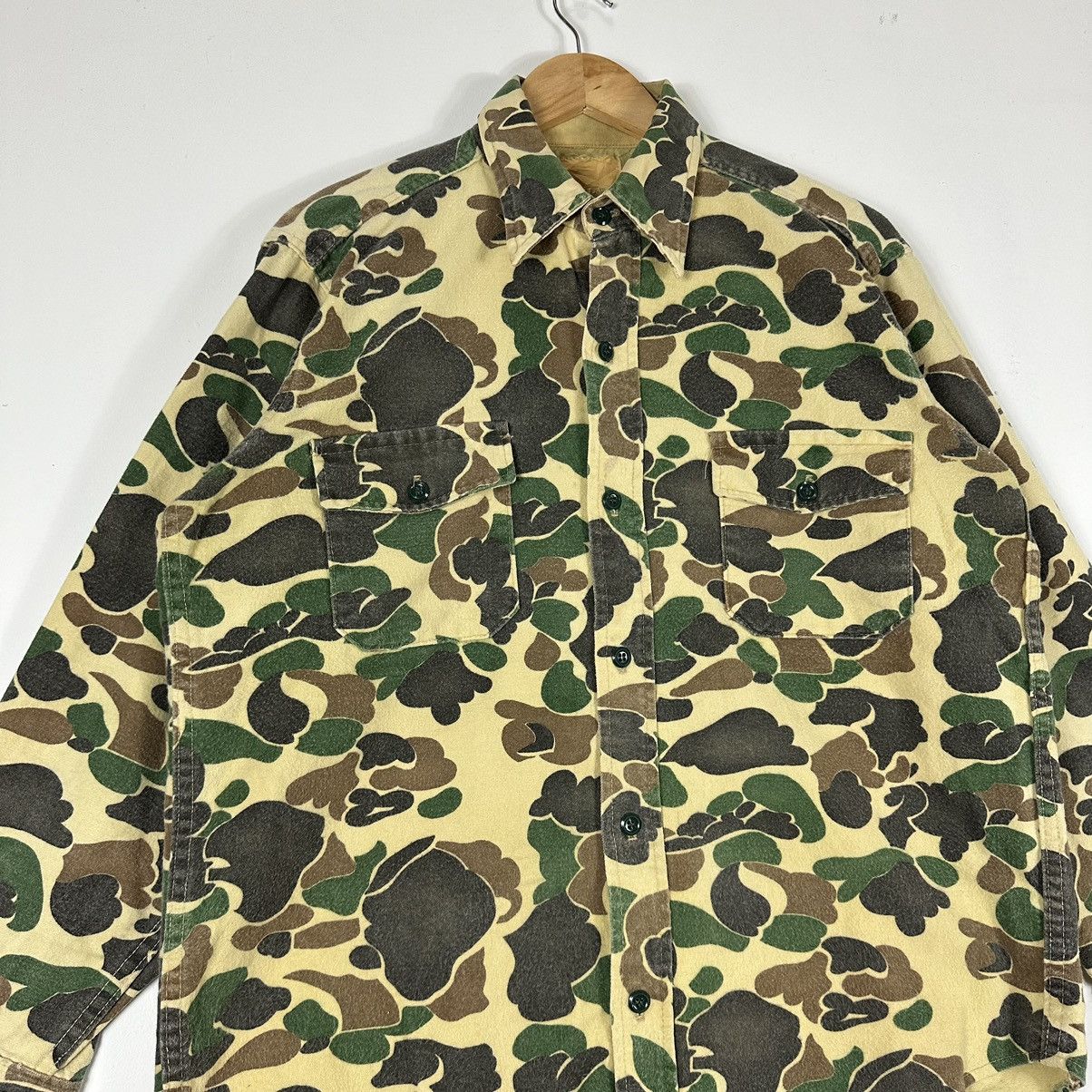 Vintage VINTAGE CAMO BUTTON UP LONGSLEEVE Size US XL / EU 56 / 4 - 2 Thumbnail