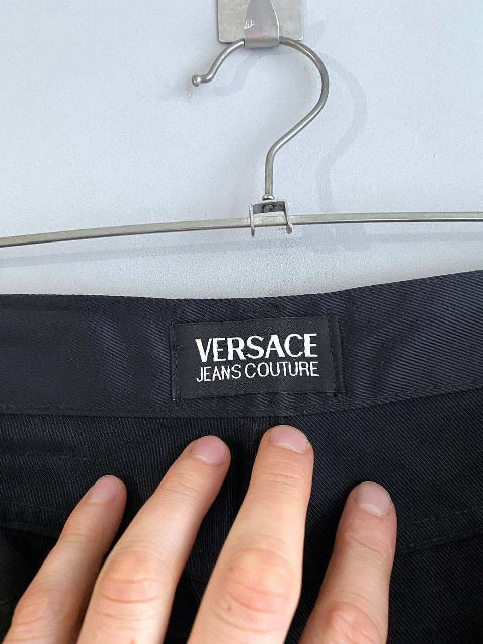 Versace Jeans Couture Vintage Versace Jeans Couture Men's Wide Leg Jeans, W29 L30 Size US 29 - 19 Thumbnail