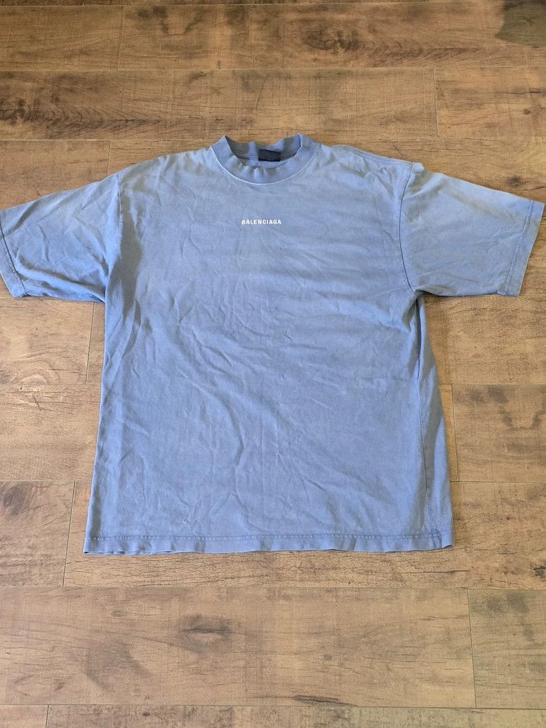 Balenciaga Balenciaga Hazy Blue Gradient Size US S / EU 44-46 / 1 - 1 Thumbnail