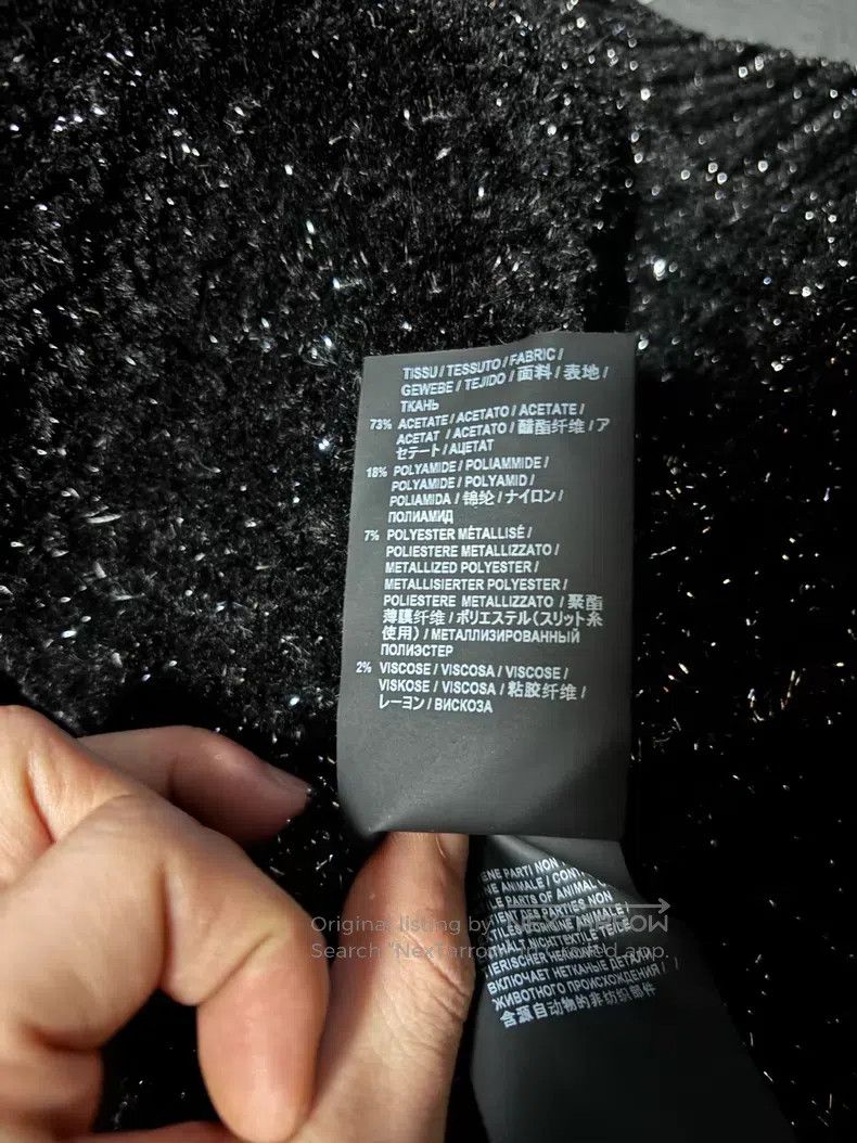 Saint Laurent Paris Saint Laurent Paris Starry glitter cardigan Size US XS / EU 42 / 0 - 6 Thumbnail
