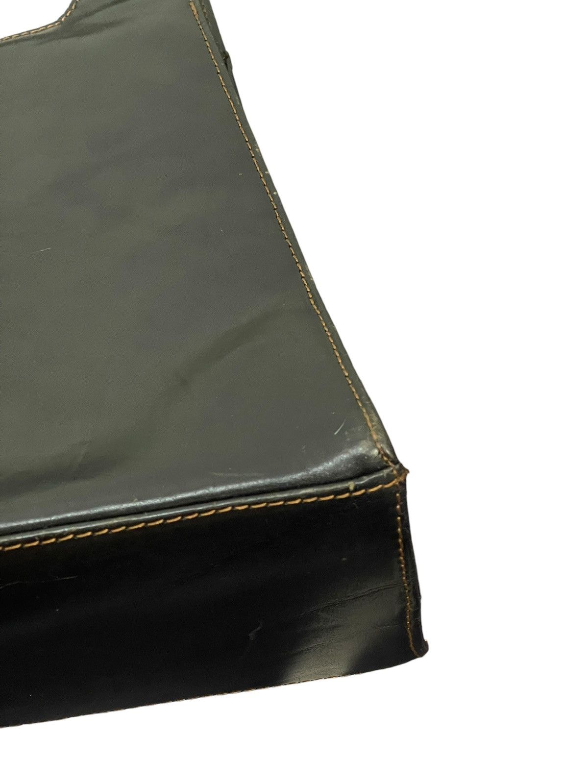 Genuine Leather Full Leather Vtg L’ Artigiano Italy Tote Shoulder Bag 9🟩 Size ONE SIZE - 9 Thumbnail