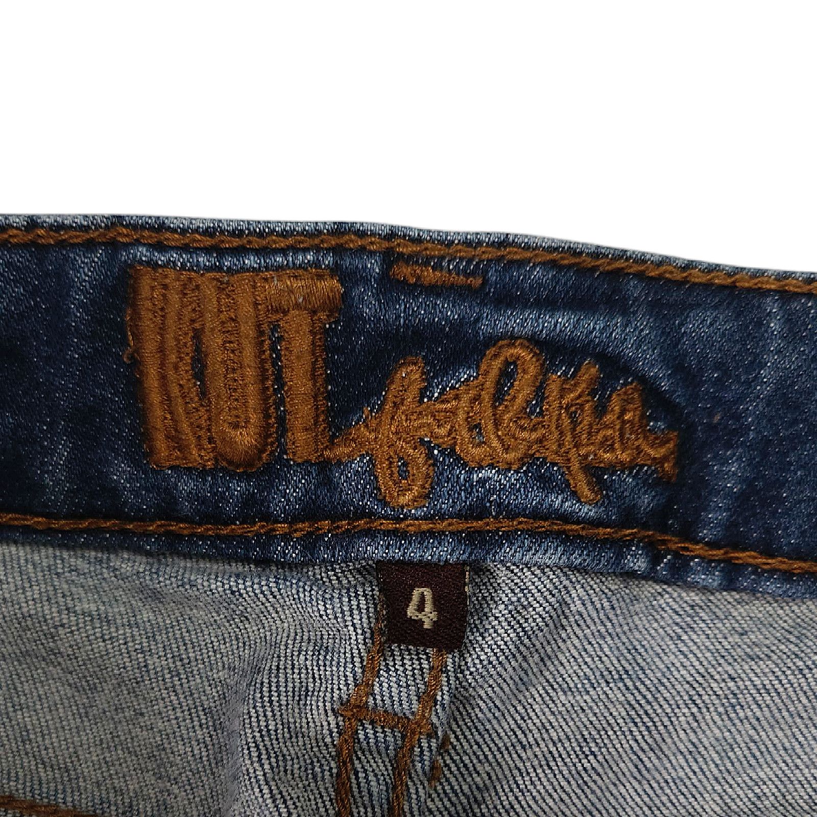Other EUC Kut from the Kloth Mid-Rise Straight Jeans Sz 4 [27]x28 Size 27" / US 4 / IT 40 - 5 Thumbnail