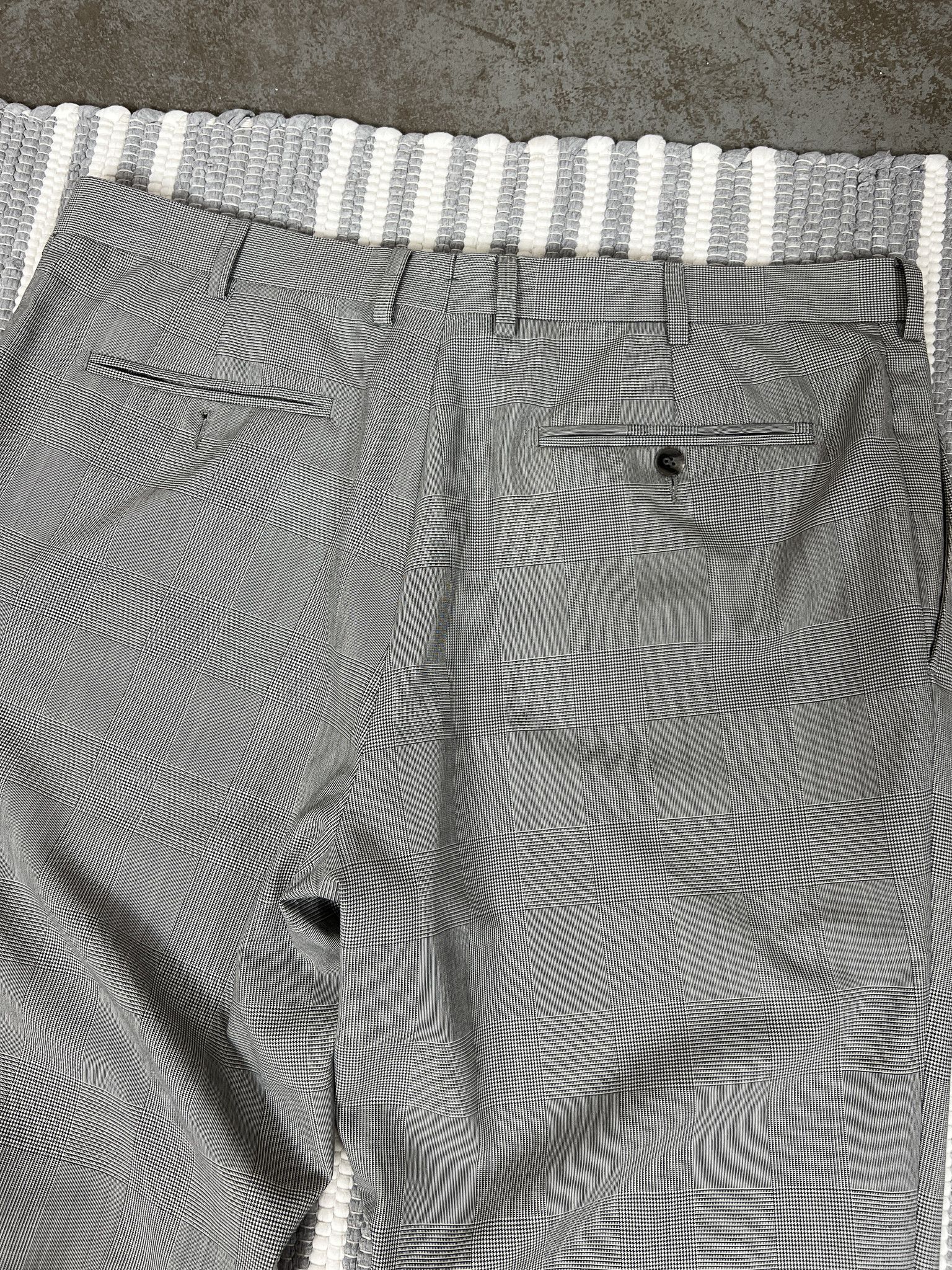 Suitsupply Suitsupply Dress Check Gray Trousers Pants Size US 36 / EU 52 - 5 Thumbnail