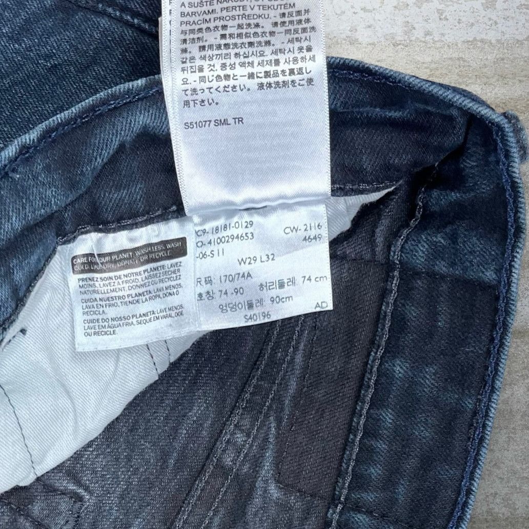 Levi's Vintage Y2K Levis 541 Jeans 29x32 Navy Blue Straight Leg Size US 29 - 5 Thumbnail
