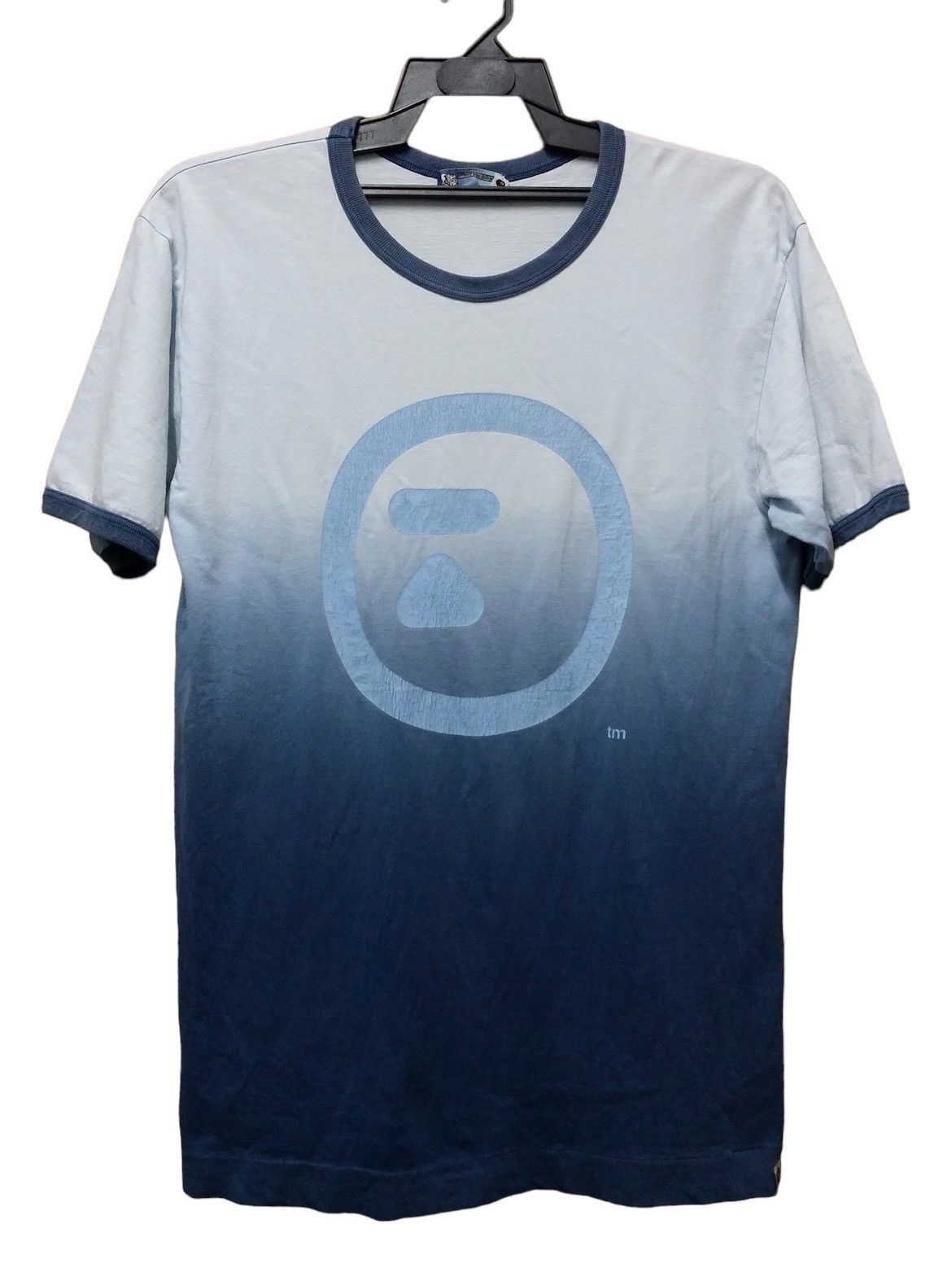 ICONIC🔥A BATHING APE BAPE GRADIENT HEAD TEE SHIRT