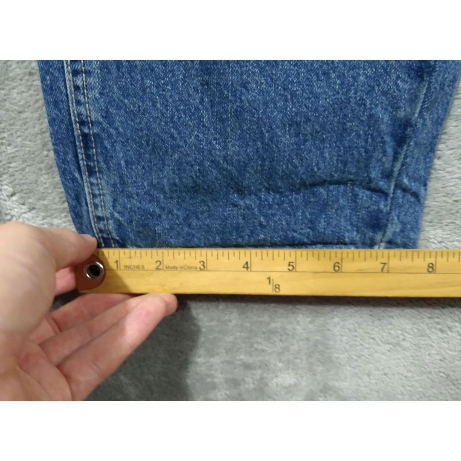 Lucky Brand Lucky Brand Jeans Womens Blue Denim Mid Rise Relaxed Fit Button Fly 8/29 Size 30" / US 8 / IT 44 - 6 Thumbnail