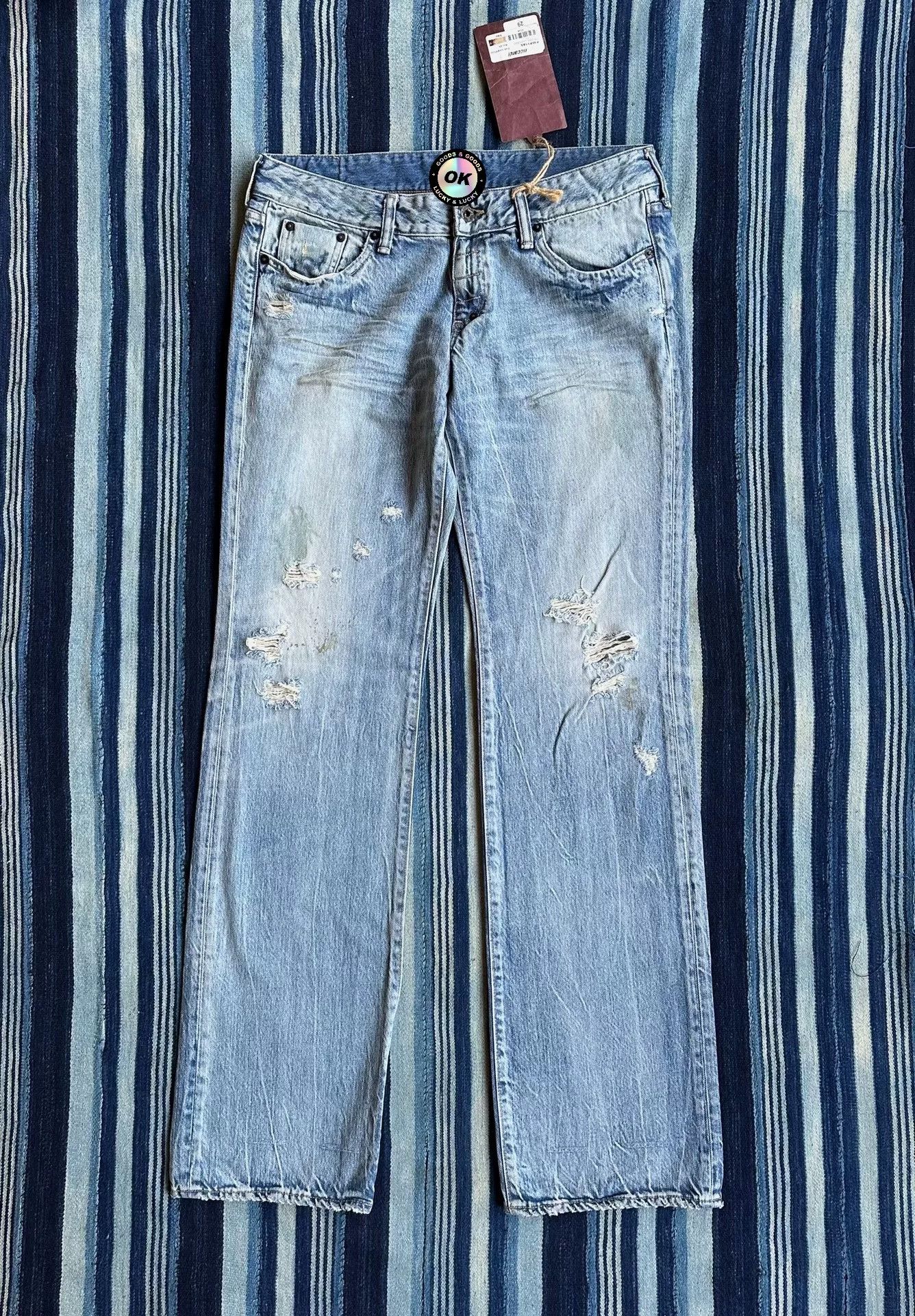 Prps vintage-inspired low-rise flared jeans Size 29" - 1 Thumbnail