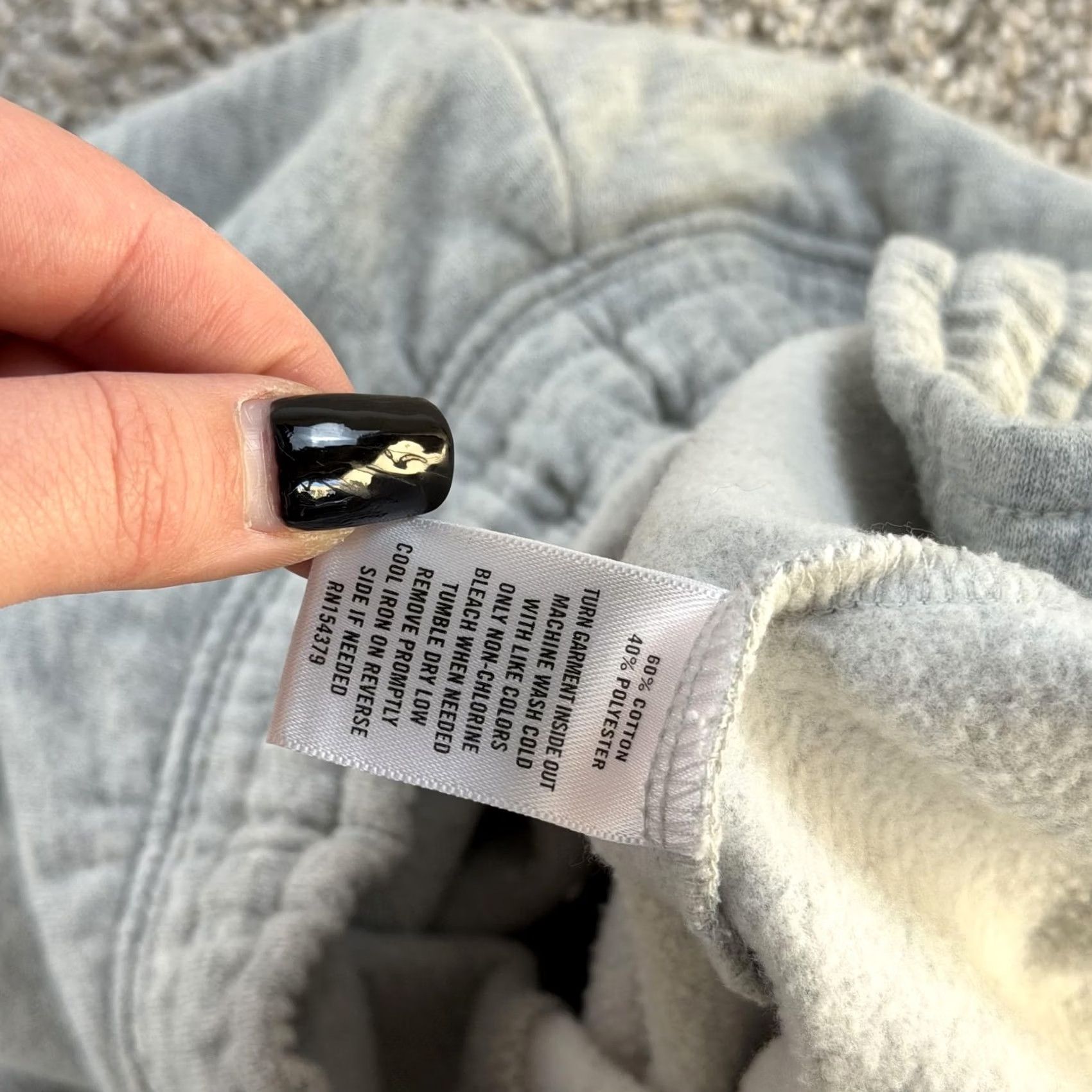 Vintage Aéropostale Sweatpants Womens Large Gray Fleece Side Cargo Joggers Elastic Waist Size 36" / US 14 / IT 50 - 4 Thumbnail