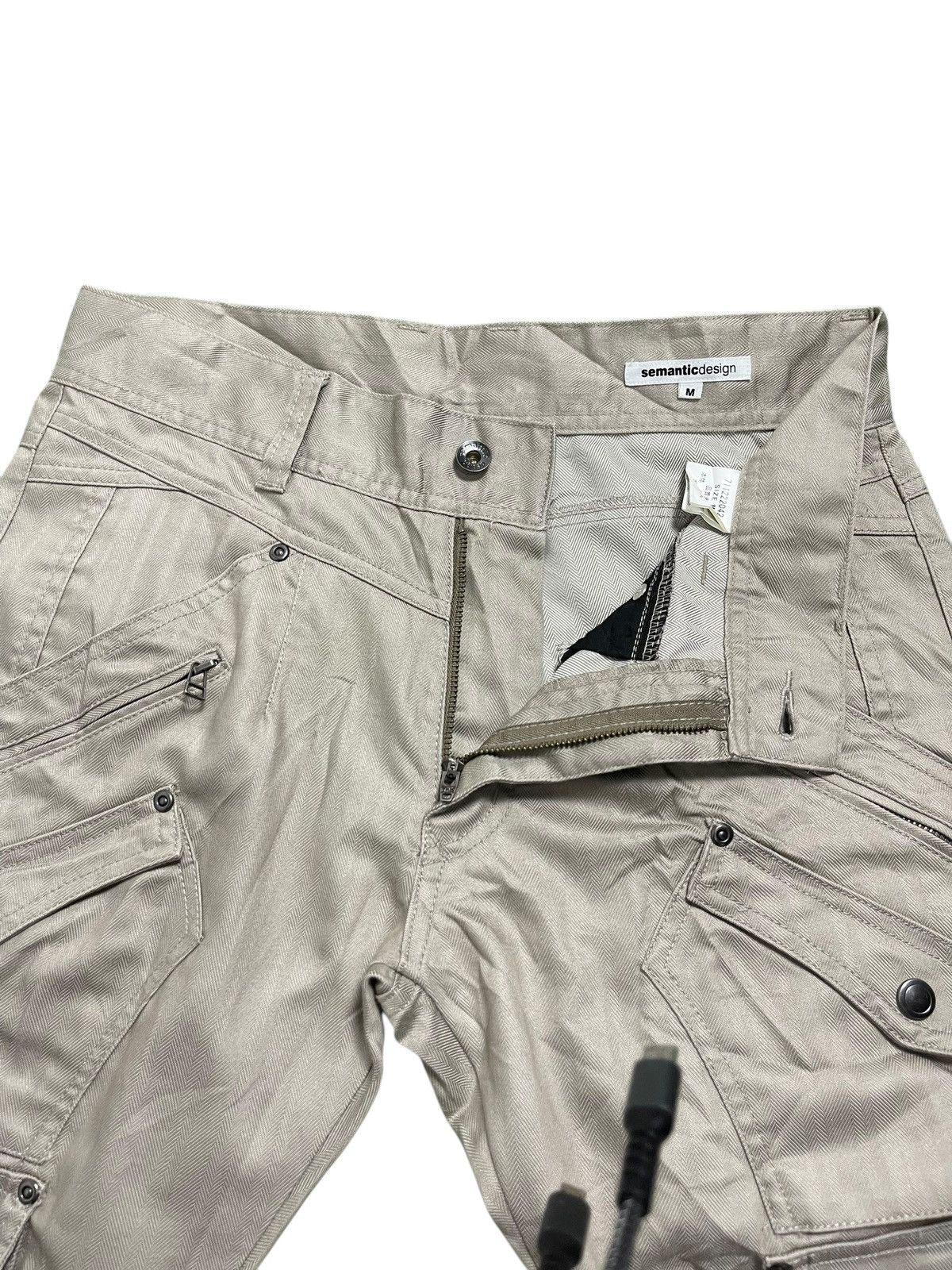If Six Was Nine × Seditionaries × semanticdesign Semantic Design 10 Pockets Punk Cargo Pants (23) Size US 32 / EU 48 - 8 Thumbnail