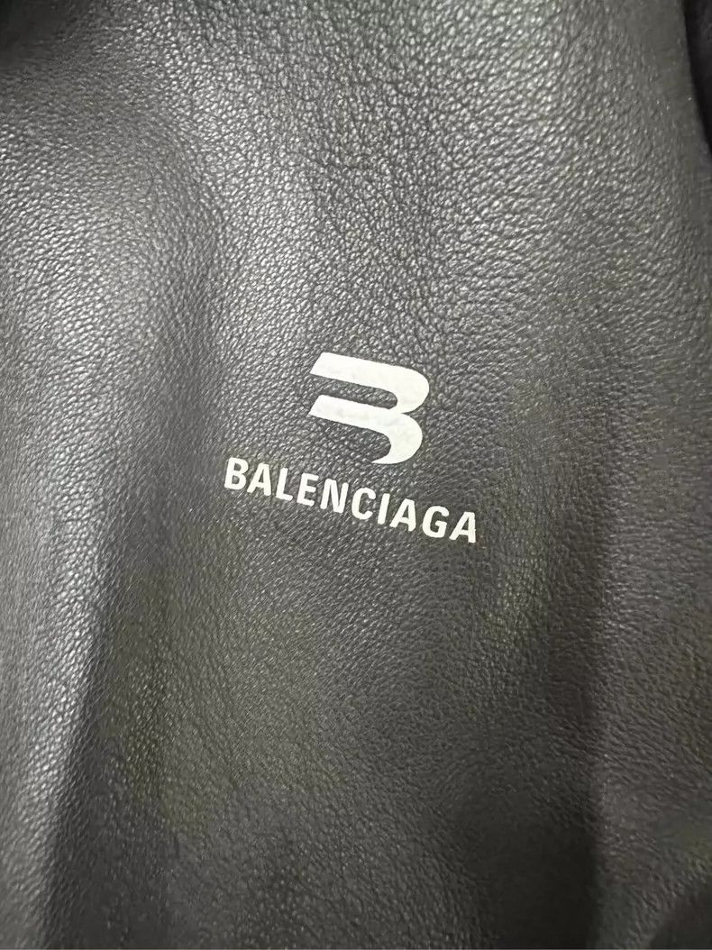Balenciaga Balenciaga Hooded Leather Jacket Size US S / EU 44-46 / 1 - 3 Thumbnail