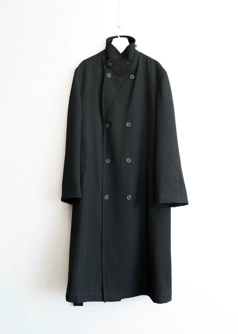 Yohji Yamamoto Yohji Yamamoto Double Breasted Coat by Yohji Yamamoto Size US L / EU 52-54 / 3 - 3 Thumbnail