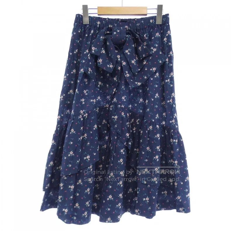 Comme des Garcons Comme Des Garcons size S Floral print half skirt Size 22" - 1 Thumbnail