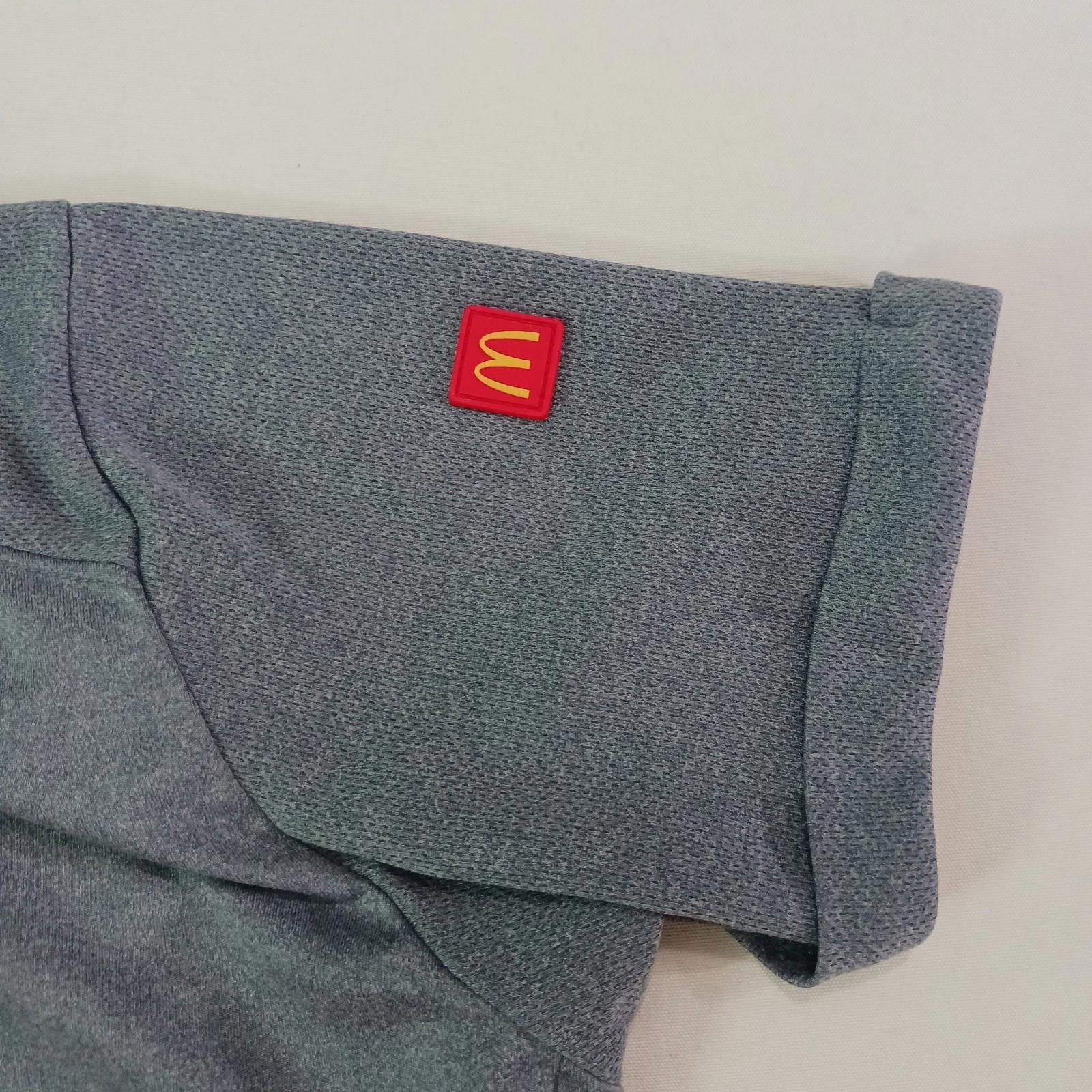 Designer McDonalds Apparel Collection Women's M Gray Uniform Shirt Size ONE SIZE - 6 Thumbnail
