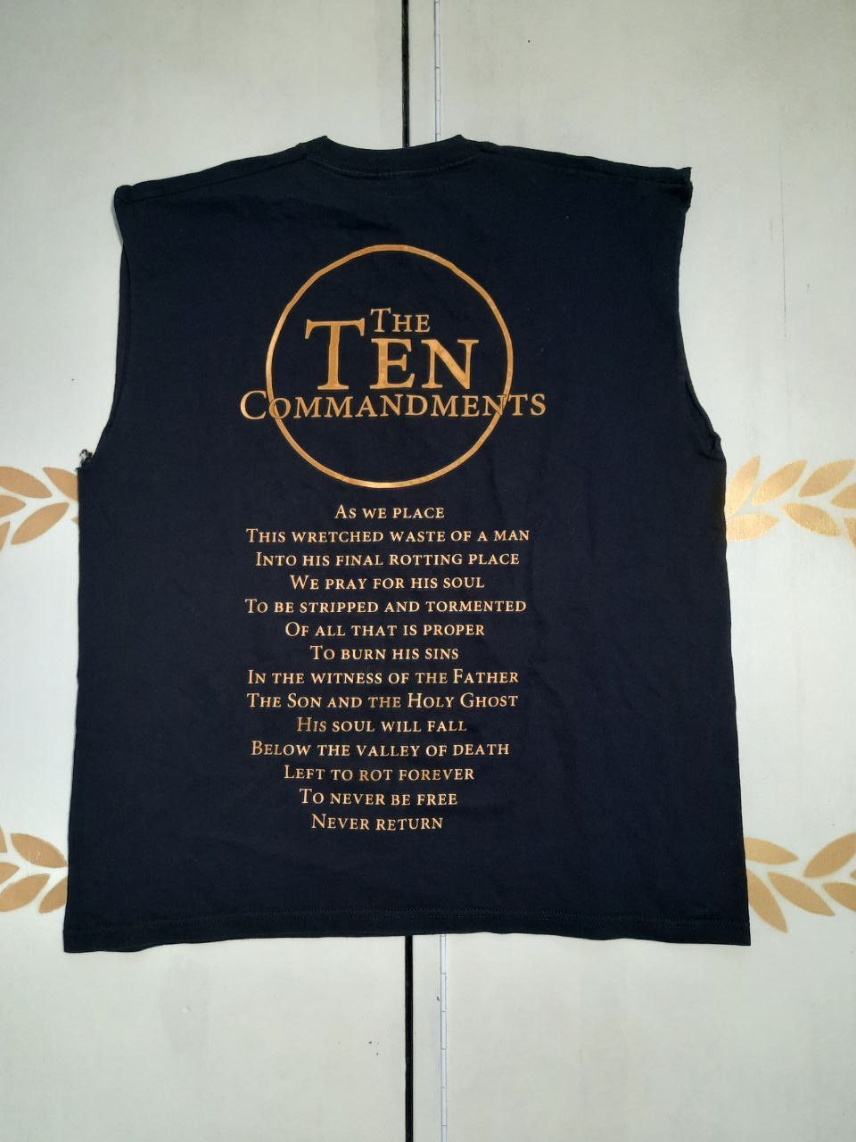 Band Tees × Gildan Malevolent Creation The Ten Commandments T-Shirt Vintage Size US L / EU 52-54 / 3 - 6 Thumbnail