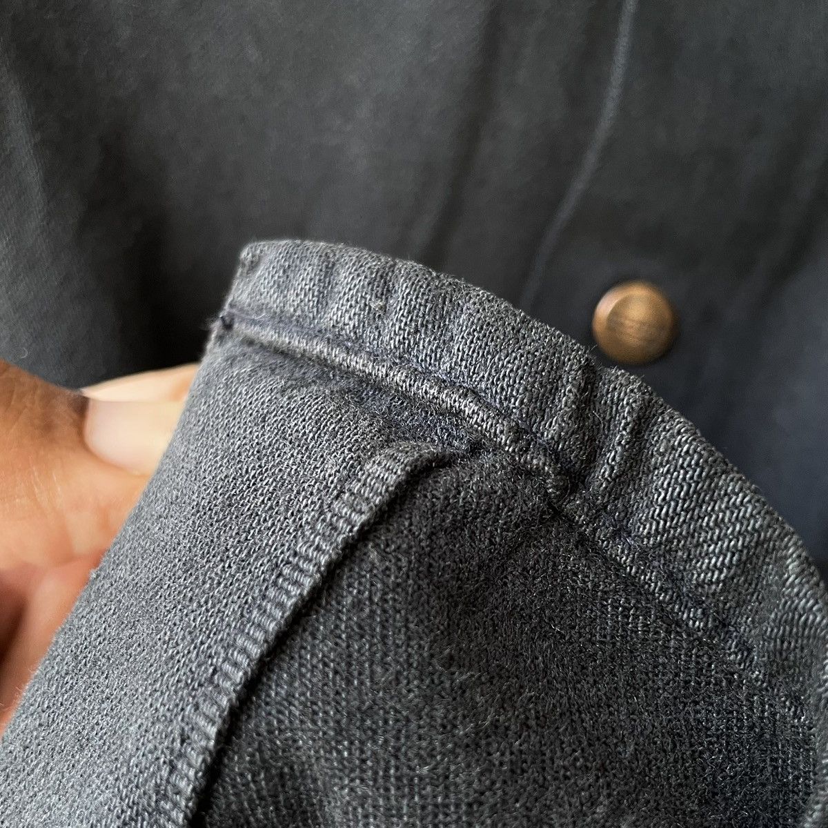 Vintage Maverick USA Vintage 1970s WMN Selvedge Denim Jacket Size M / US 6-8 / IT 42-44 - 8 Thumbnail