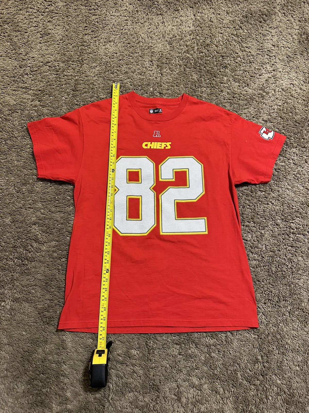 NFL × Vintage Vintage NFL Kansas City Chiefs Jersey shirt 00s size large Size US L / EU 52-54 / 3 - 7 Thumbnail
