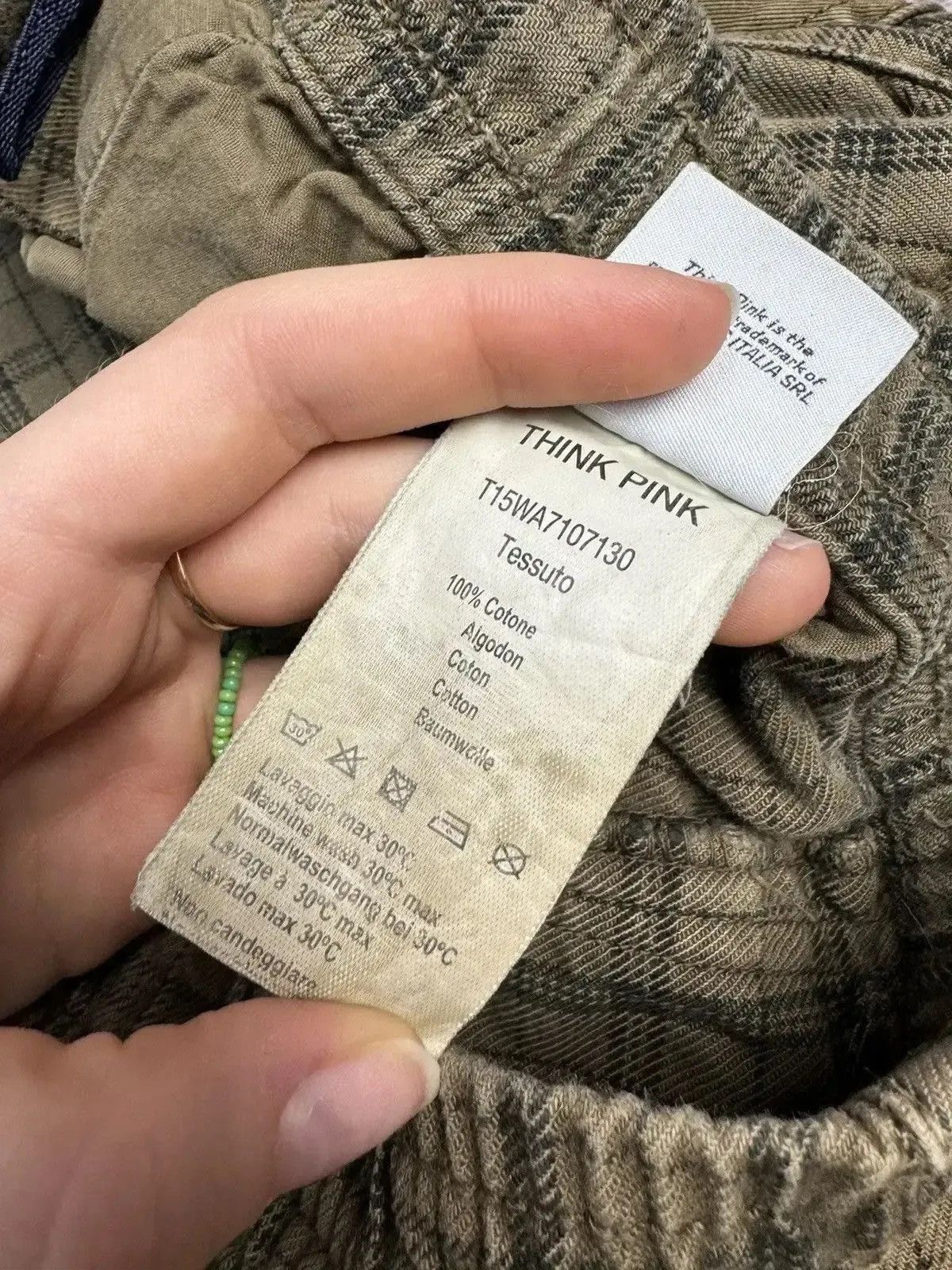 Japanese Brand × Vintage Tactical Cargo Think Pink Dickies style bondage Y2K Size US 32 / EU 48 - 14 Thumbnail