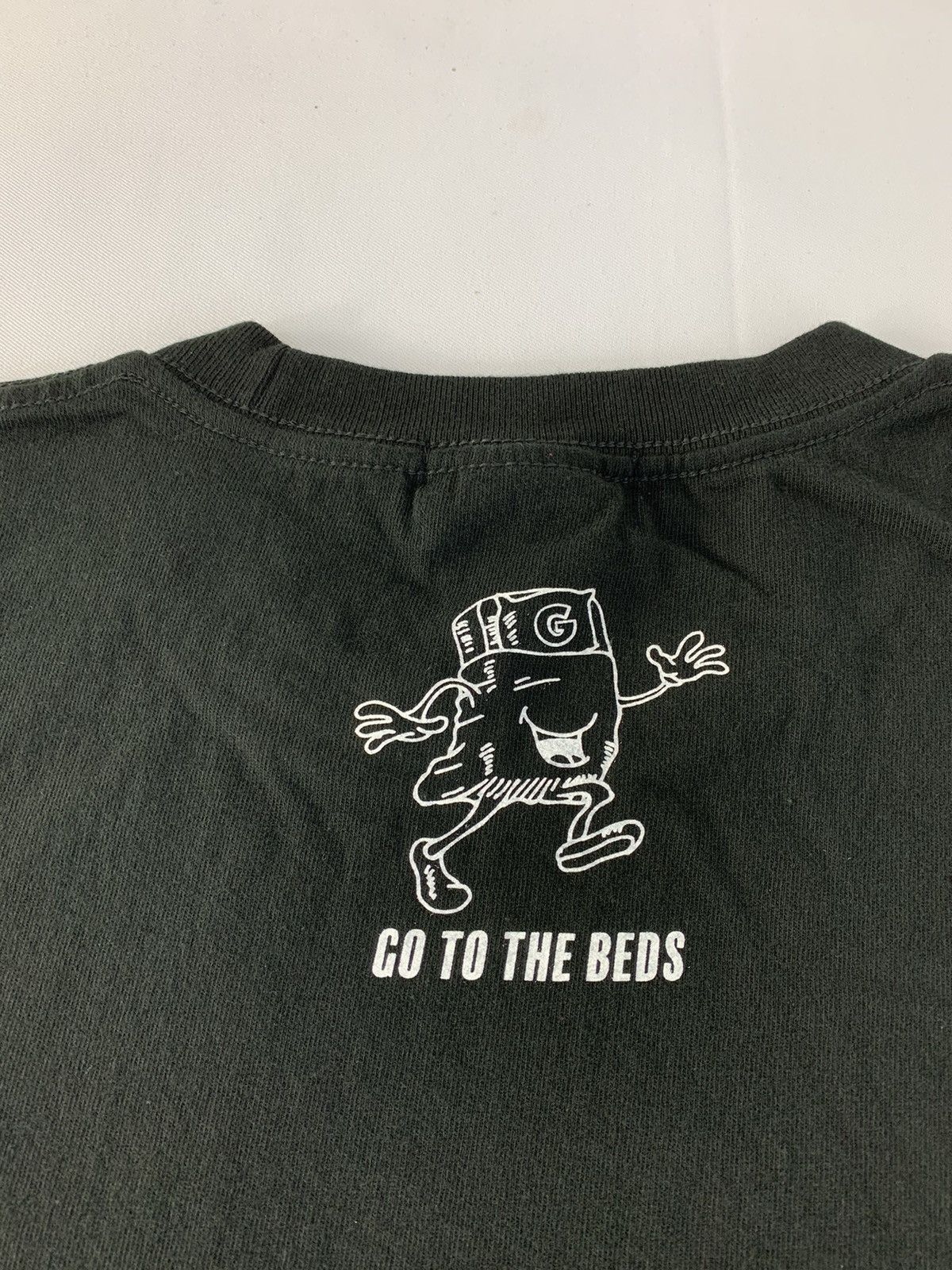 Japanese Brand Not Gang My First T Go To The Beds Big Logo Printed Tee Size US L / EU 52-54 / 3 - 6 Thumbnail