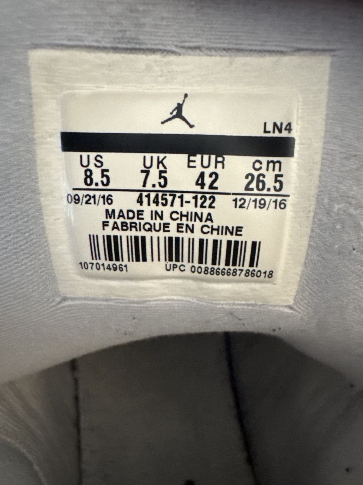 Jordan Brand × Nike Air Jordan 13 og “Chicago” 2017 Size US 8.5 / EU 41-42 - 6 Thumbnail