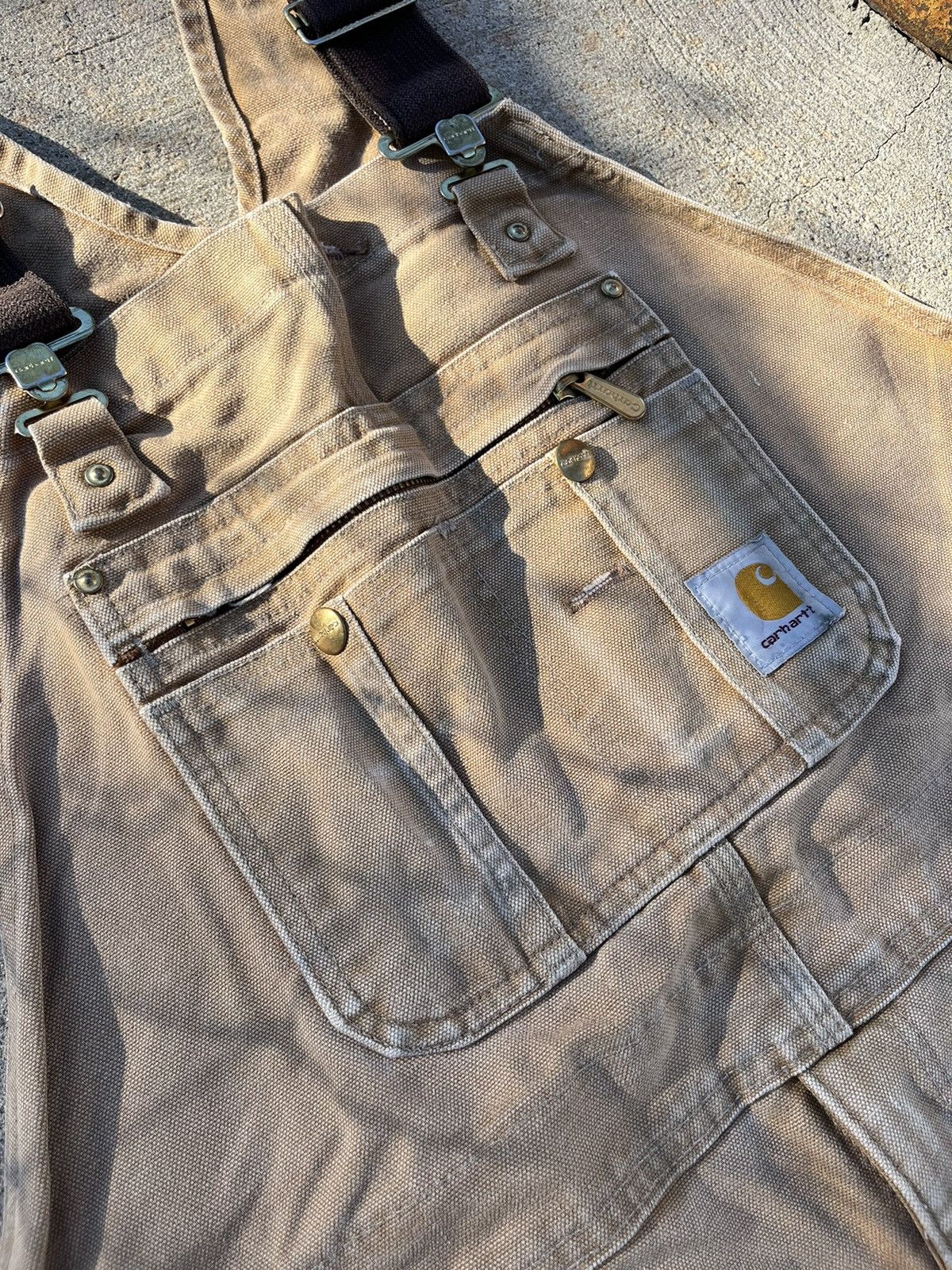 Carhartt RARE VINTAGE 90’S CARHARTT DOUBLE KNEE OVERALLS Size US 44 / EU 60 - 14 Thumbnail