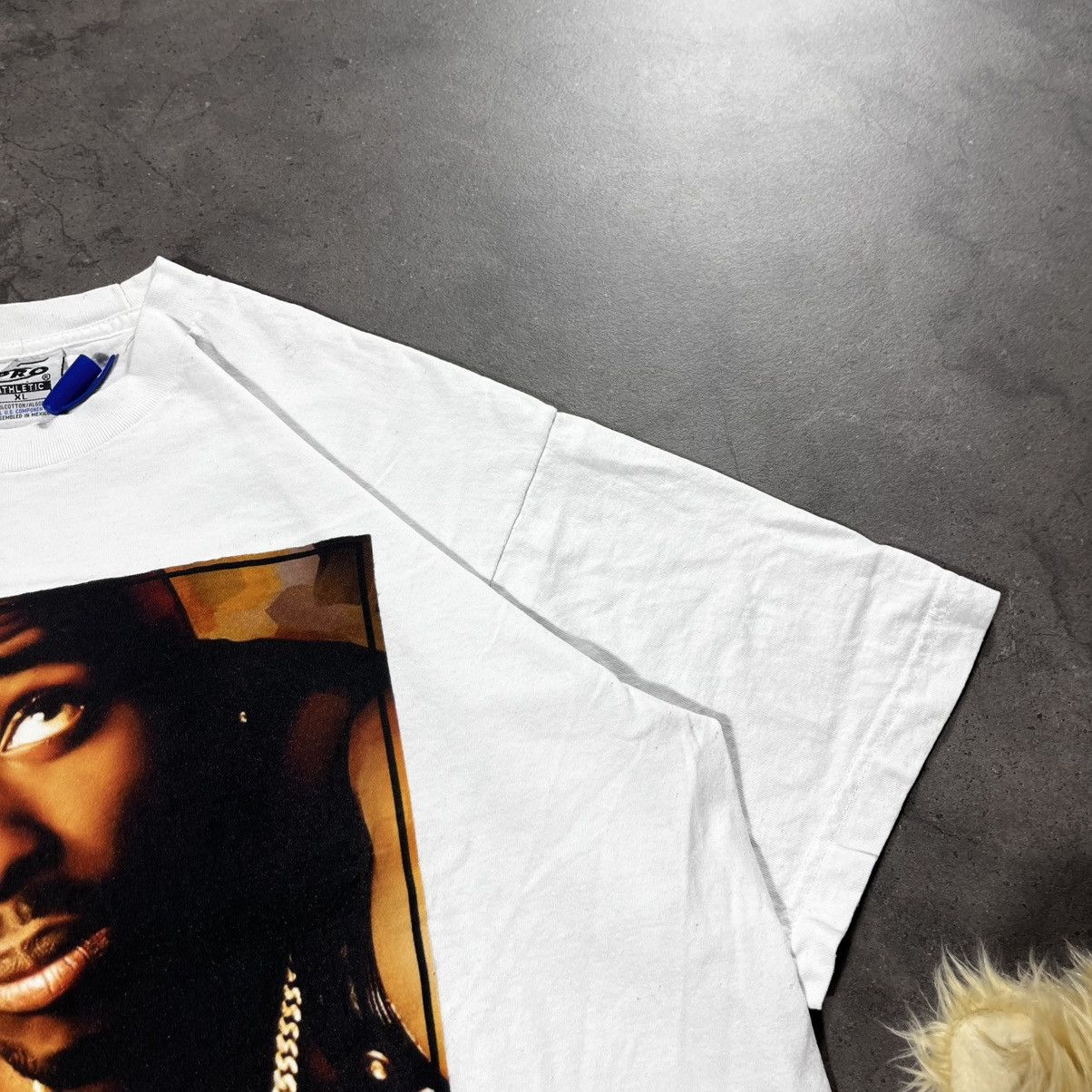 Rap Tees Tupac Skahur 2PAC 90s Vintage Rap HipHop Oversize Tee Tshirt Size US XL / EU 56 / 4 - 5 Thumbnail