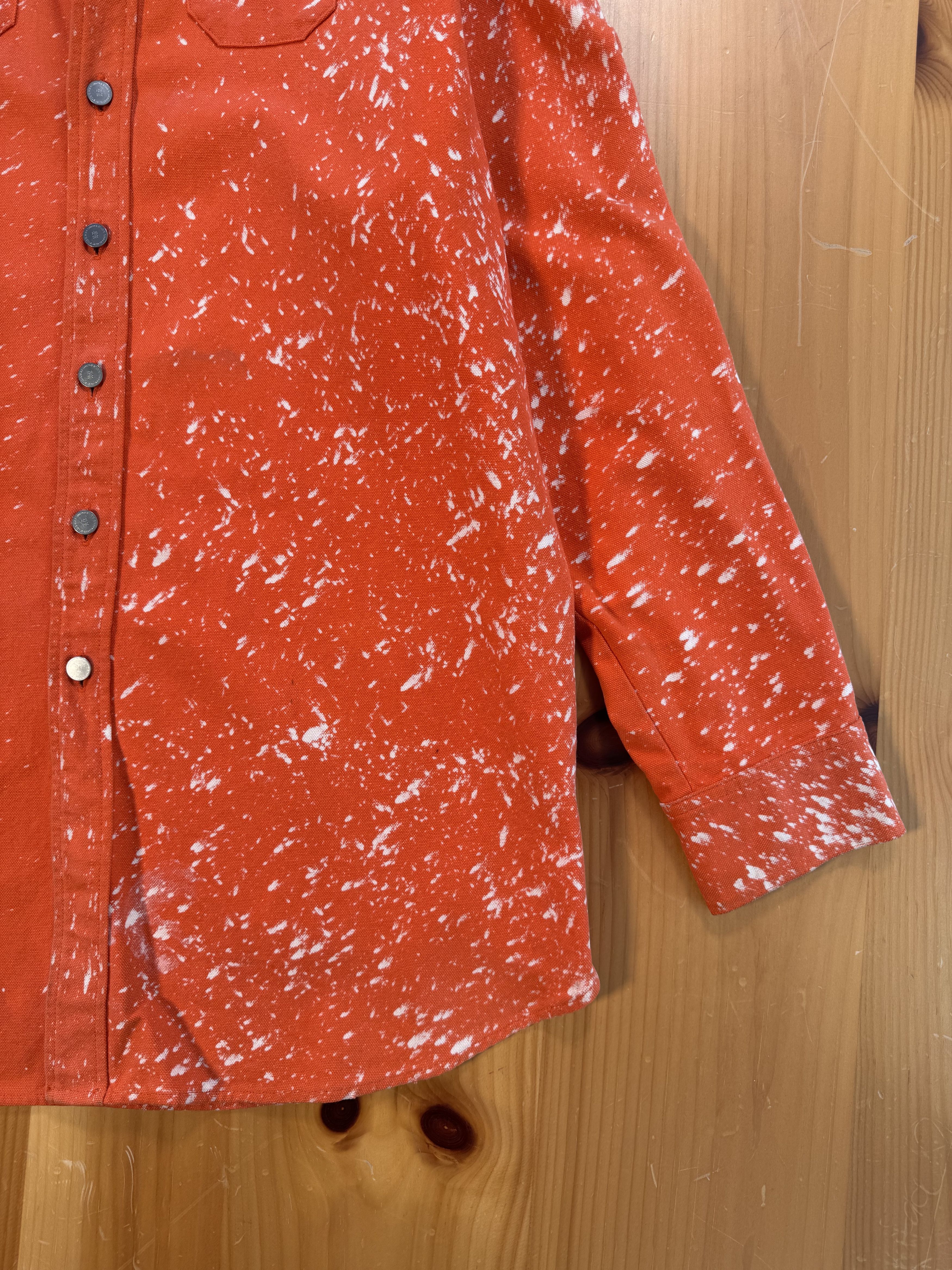 Sterling Ruby Sterling Ruby x Raf Simons RARE Bleached Splatter soto Shirt Size US L / EU 52-54 / 3 - 2 Thumbnail