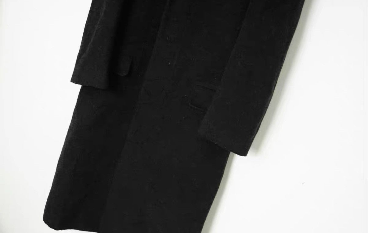 Yohji Yamamoto Yohji Yamamoto AAR Melted Wool Blend Chester Coat Size US M / EU 48-50 / 2 - 4 Thumbnail