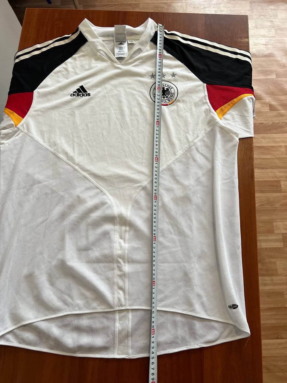 Adidas 2004/04 GERMANY TEAM HOME SOCCER JERSEY FOOTBALL SHIRT XL Size US XL / EU 56 / 4 - 12 Thumbnail
