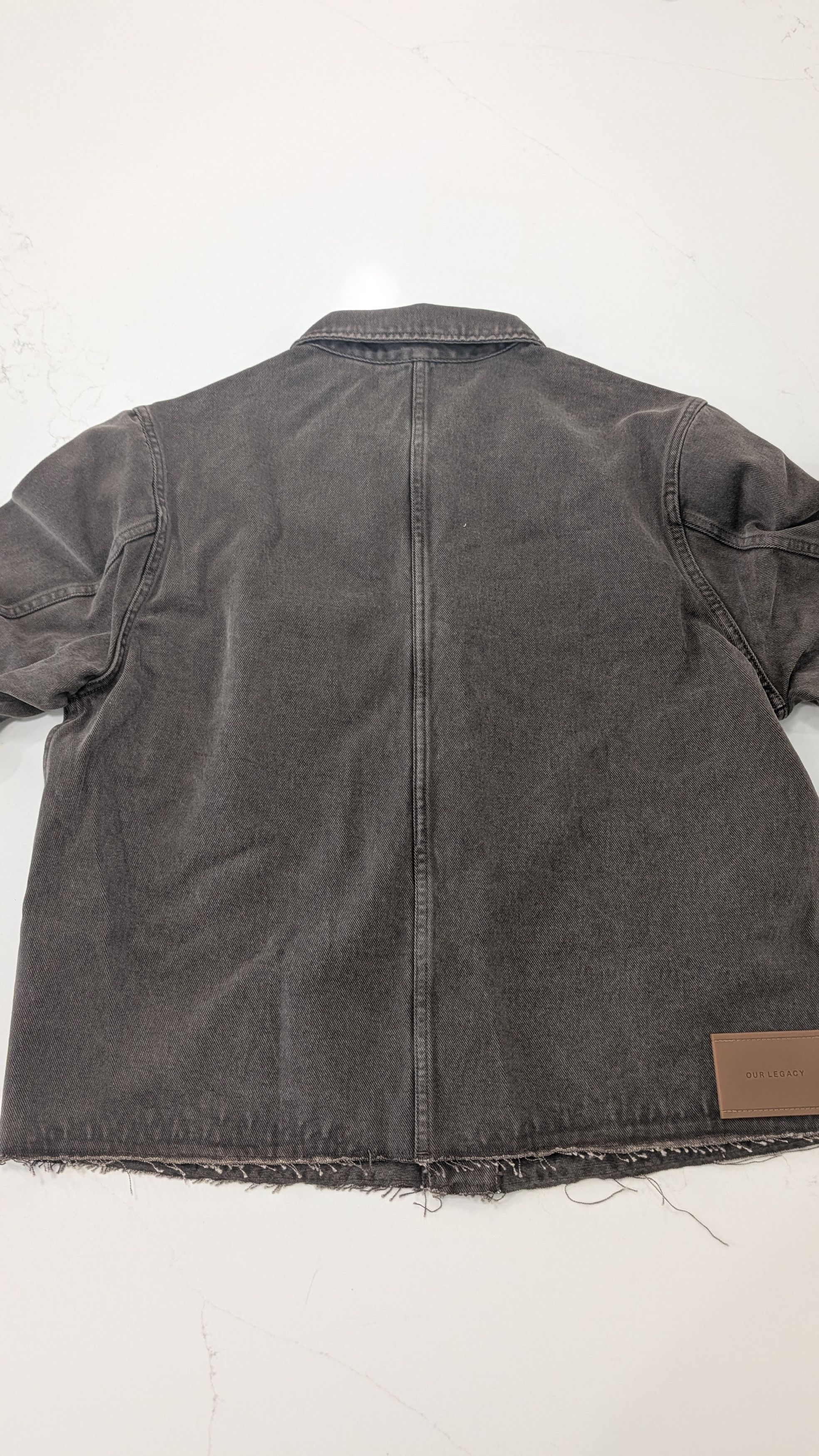 Our Legacy Our Legacy Cut Rebirth Jacket – Choco Overdyed – Size 50 Size US M / EU 48-50 / 2 - 3 Thumbnail