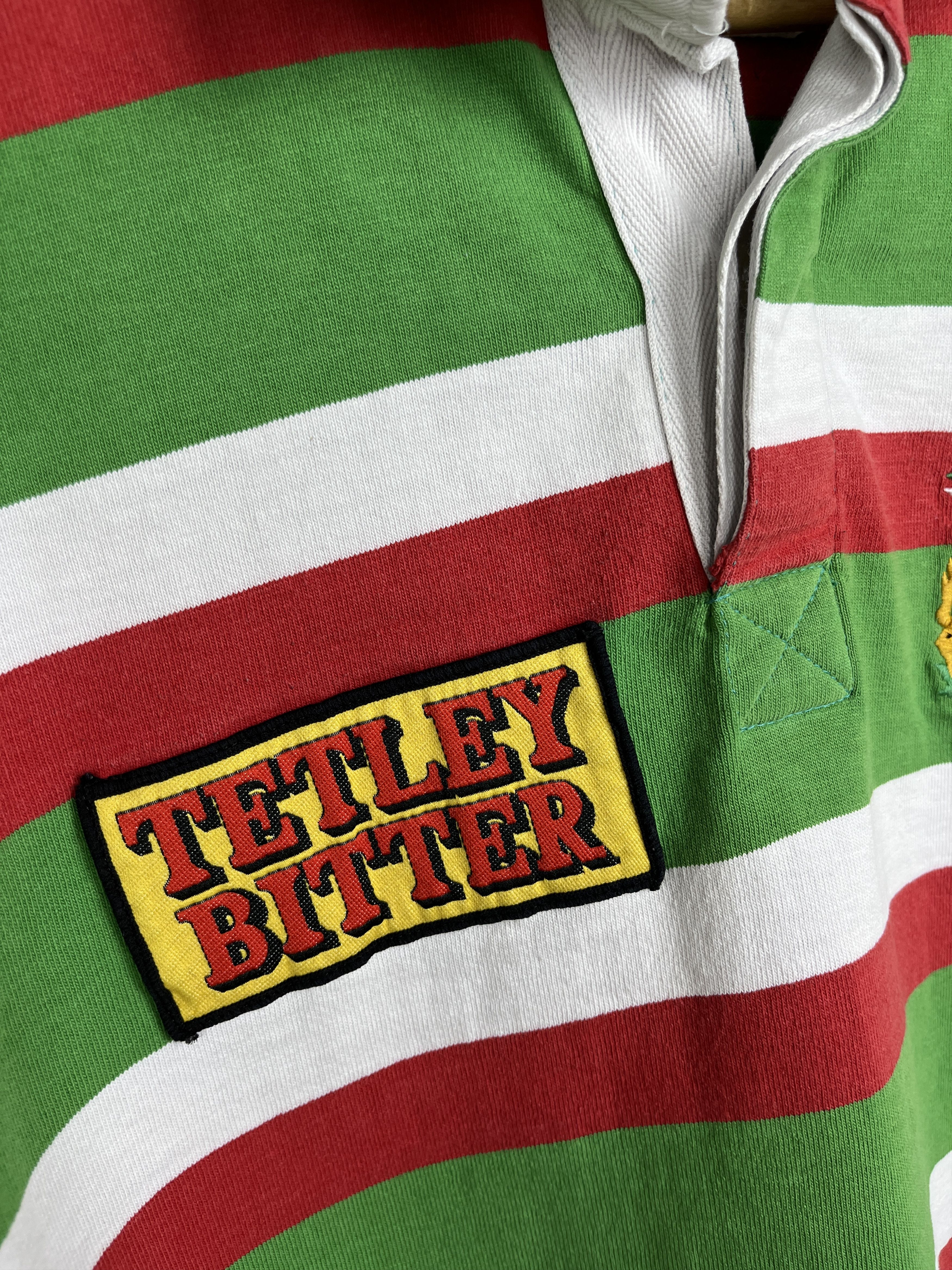 Cotton Traders 90s Leicester Tigers Vintage Rugby Shirt S/S Jersey Size US XL / EU 56 / 4 - 5 Thumbnail