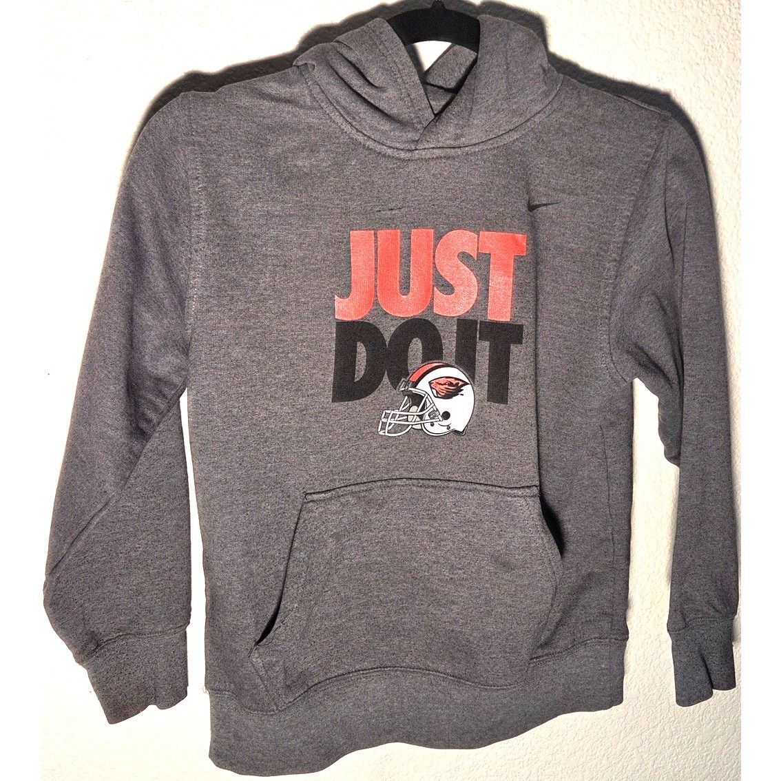 Nike Cozy Grey Nike Oregon State Beavers Hoodie - Men's Medium Size US M / EU 48-50 / 2 - 2 Thumbnail