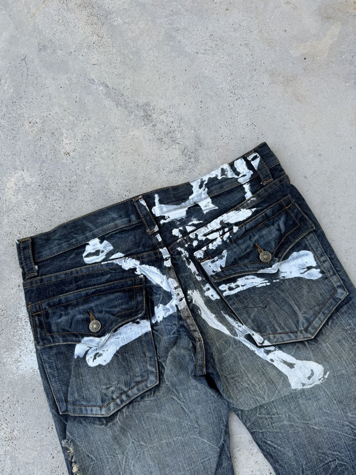 If Six Was Nine 2000s Archive Japanese Brand Grunge ifsixwasnine Style Jeans Size US 34 / EU 50 - 5 Thumbnail