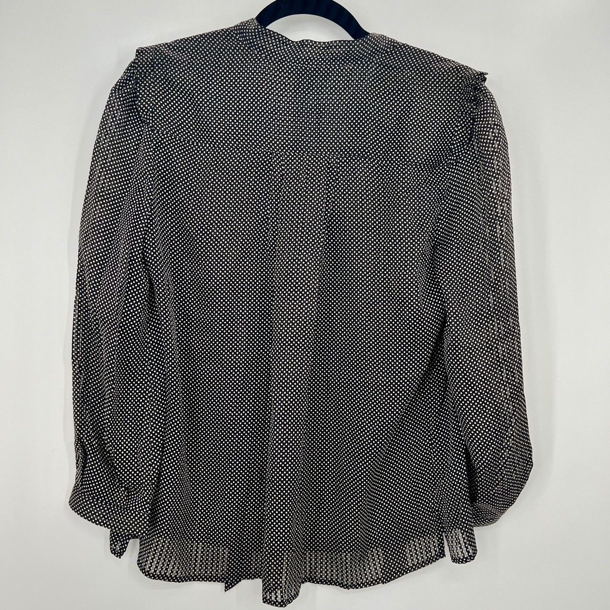 Marc by Marc Jacobs Marc by Marc Jacobs 100% Silk Polka Dots Pulllover Blouse Size M / US 6-8 / IT 42-44 - 3 Thumbnail