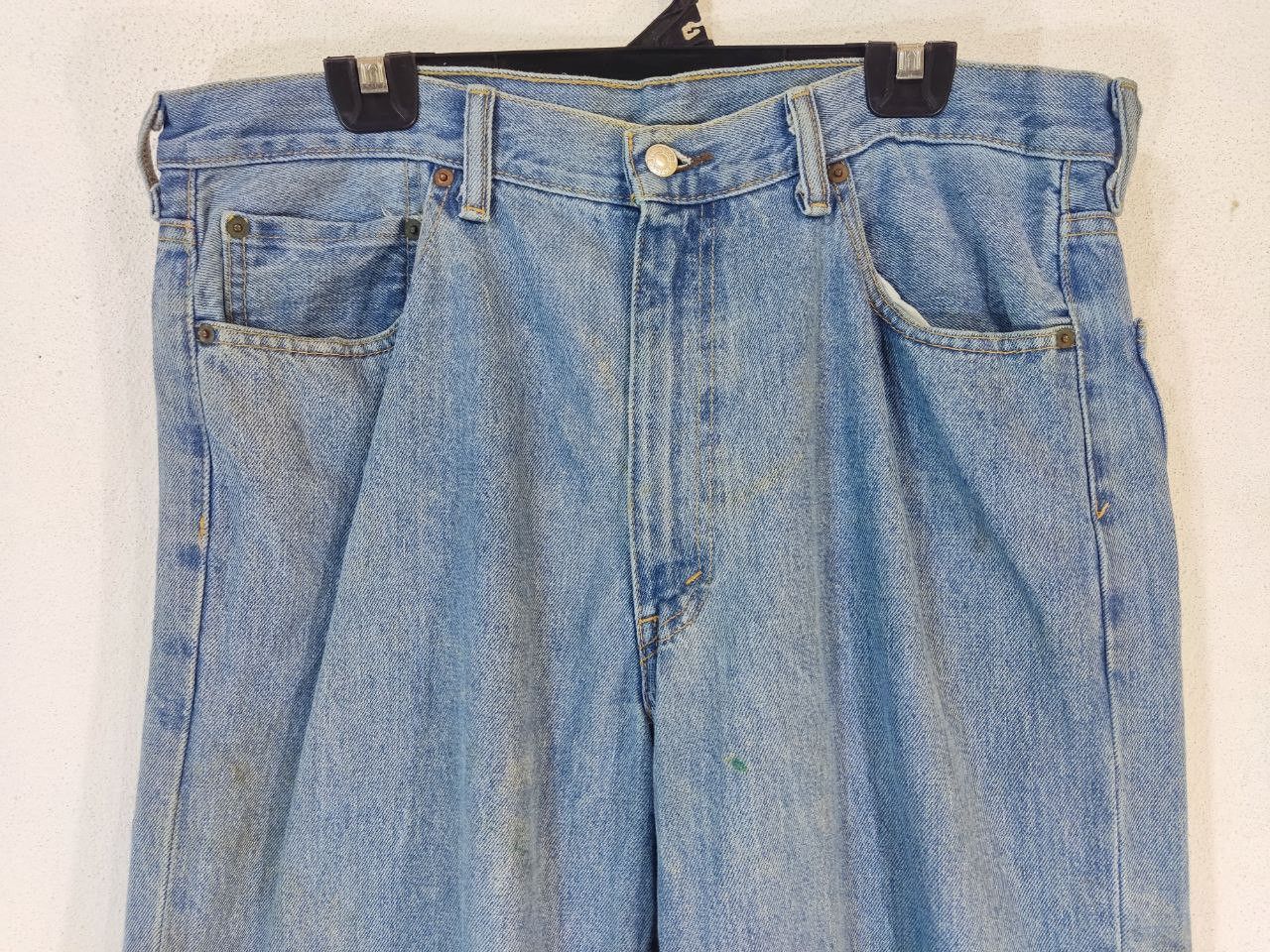 Levi's levis 550 relaxed fit slightly distressed denim Size US 39 - 8 Thumbnail