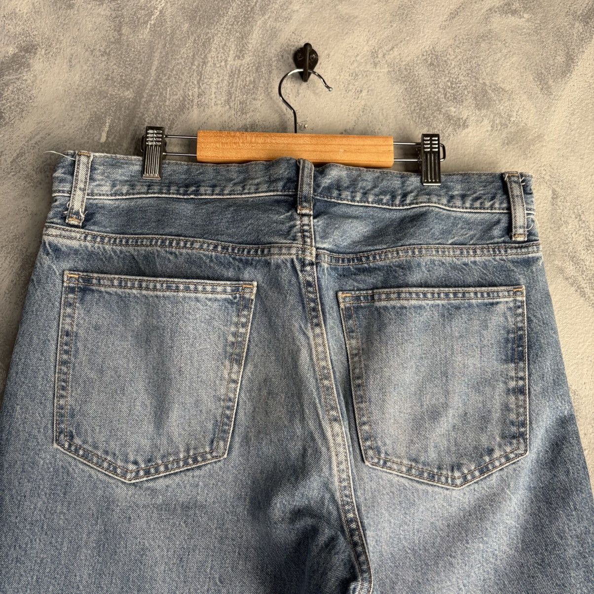 Uniqlo Uniqlo Jeans Size 33x32 Regular Straight Fit Blue Denim Men Size US 33 - 4 Thumbnail
