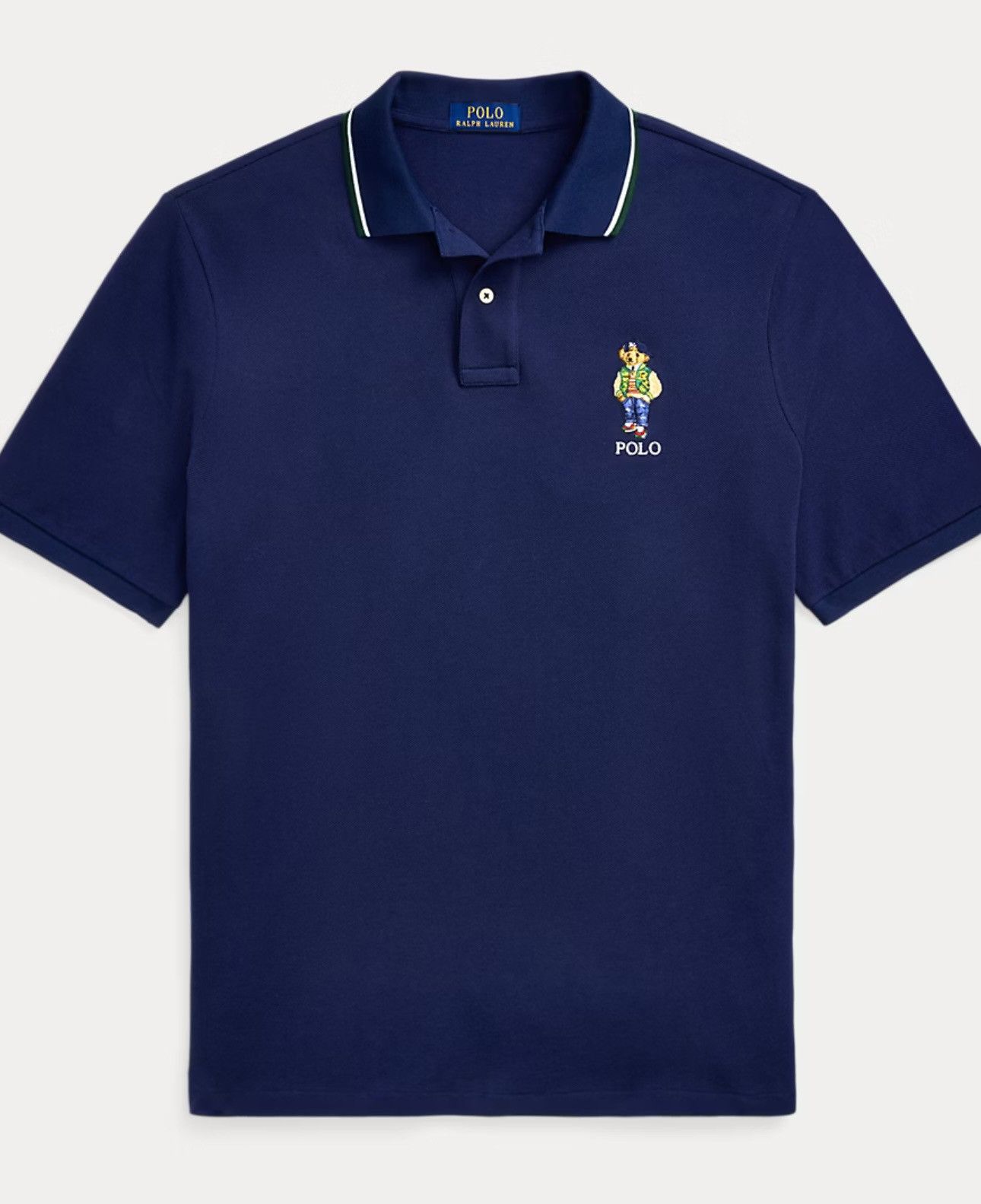 Polo Ralph Lauren Polo Ralph Lauren Navy Blue Polo Shirt Size US S / EU 44-46 / 1 - 2 Thumbnail