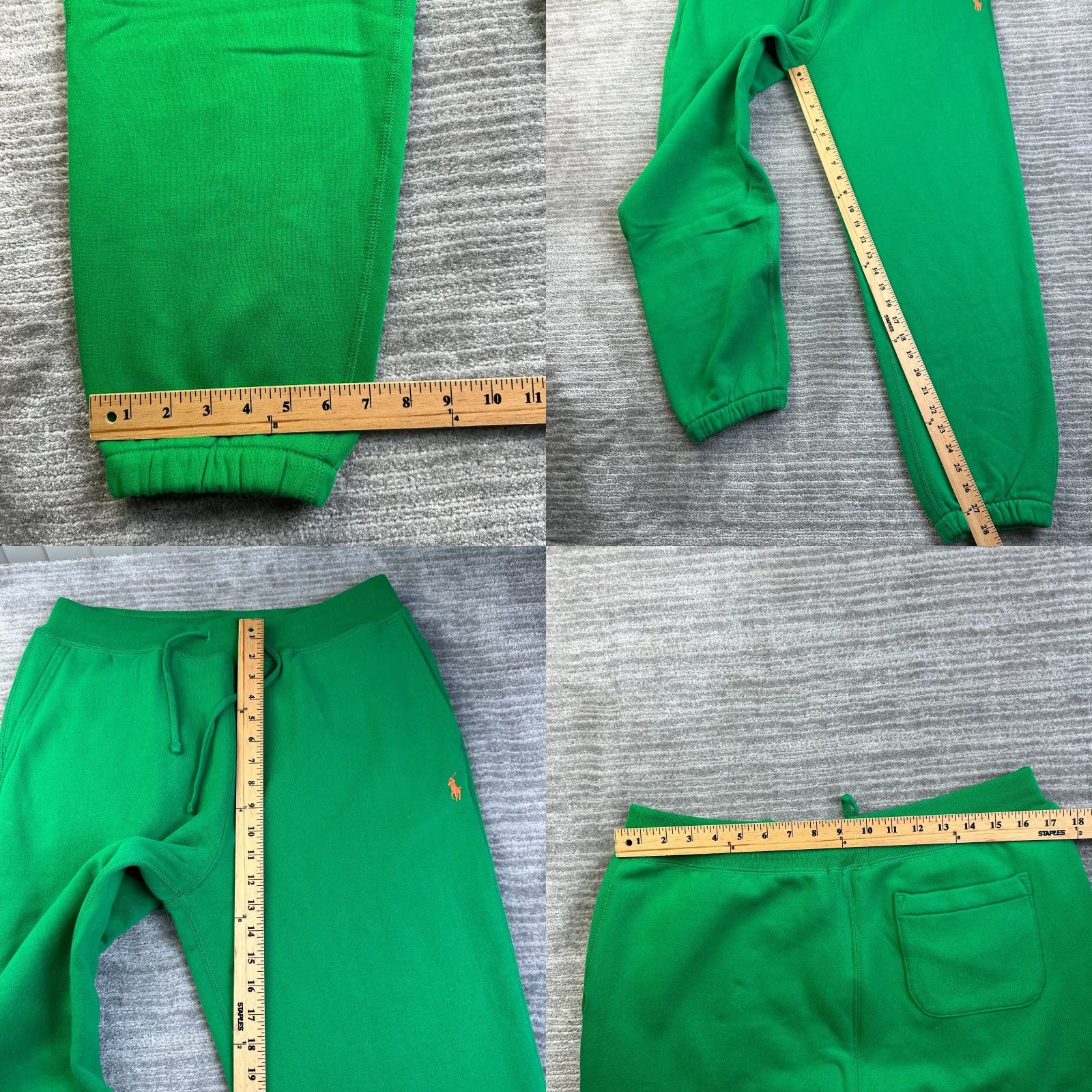 Polo Ralph Lauren Polo Ralph Lauren Pants Mens Medium Green Sweatpants Pony Cuffed Size US M / EU 48-50 / 2 - 8 Thumbnail