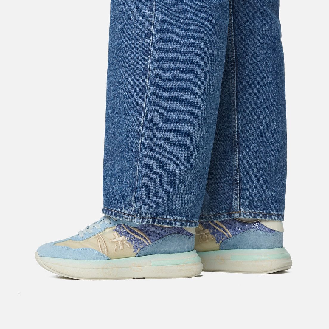 Premiata o1B3y1r0426 Cassie Sneakers in Multicolor Size US 8 / IT 38 - 7 Thumbnail