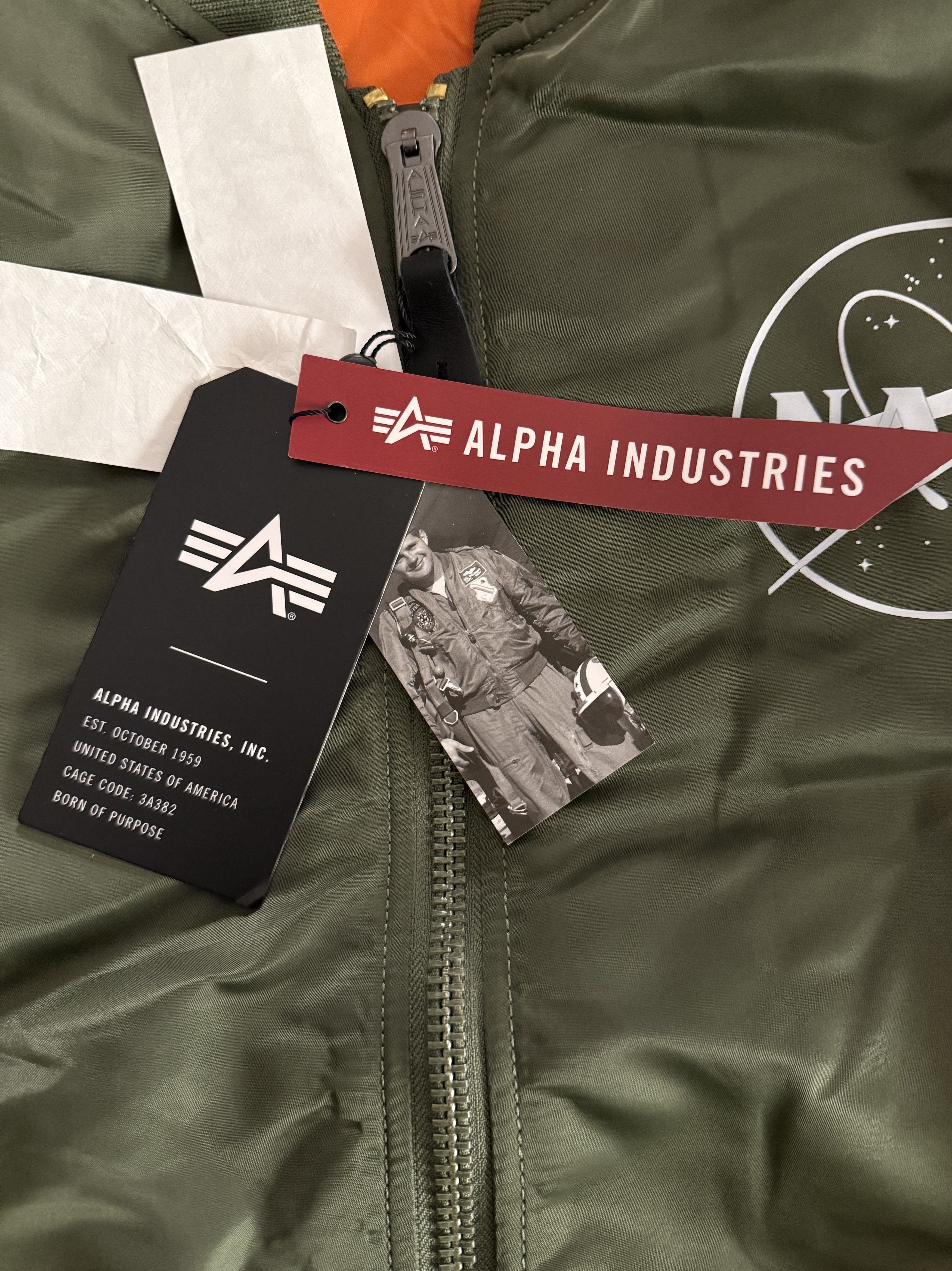 Alpha Industries × Anti Social Social Club AntiSocialSocialClub X Alpha Industries MA-1 Flight Jacket Size US XXL / EU 58 / 5 - 3 Thumbnail