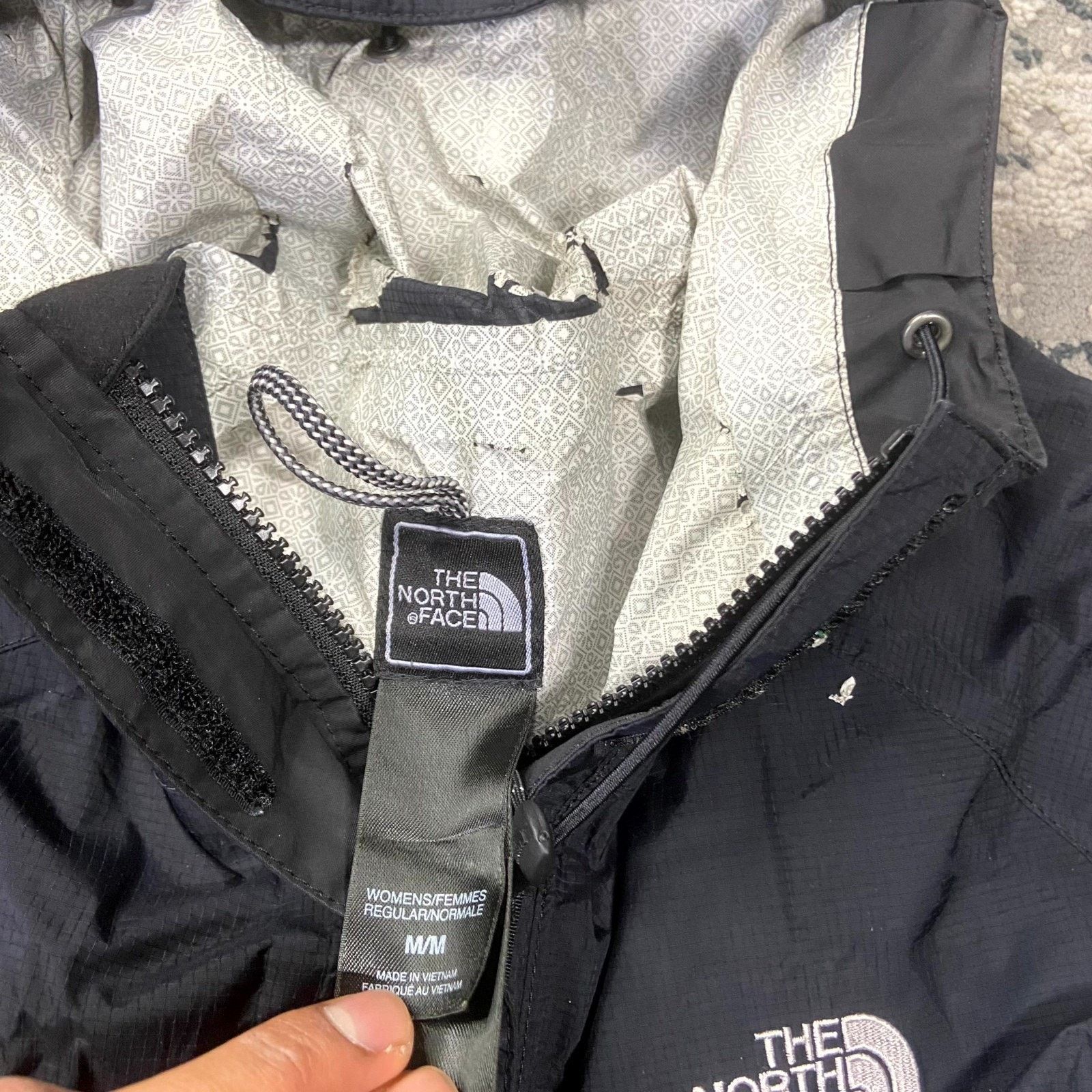 The North Face The North Face Venture 2 Jacket Womens Medium Black HyVent Size M / US 6-8 / IT 42-44 - 6 Thumbnail
