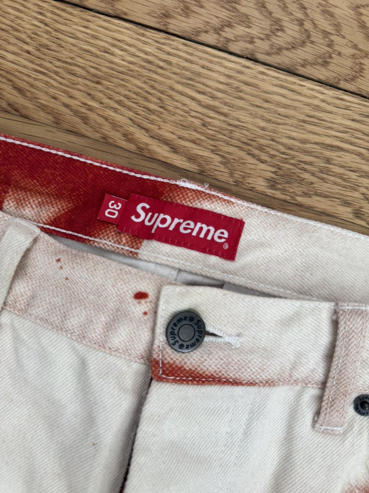 Supreme Supreme Christopher Wool regular jeans Size US 30 / EU 46 - 2 Thumbnail