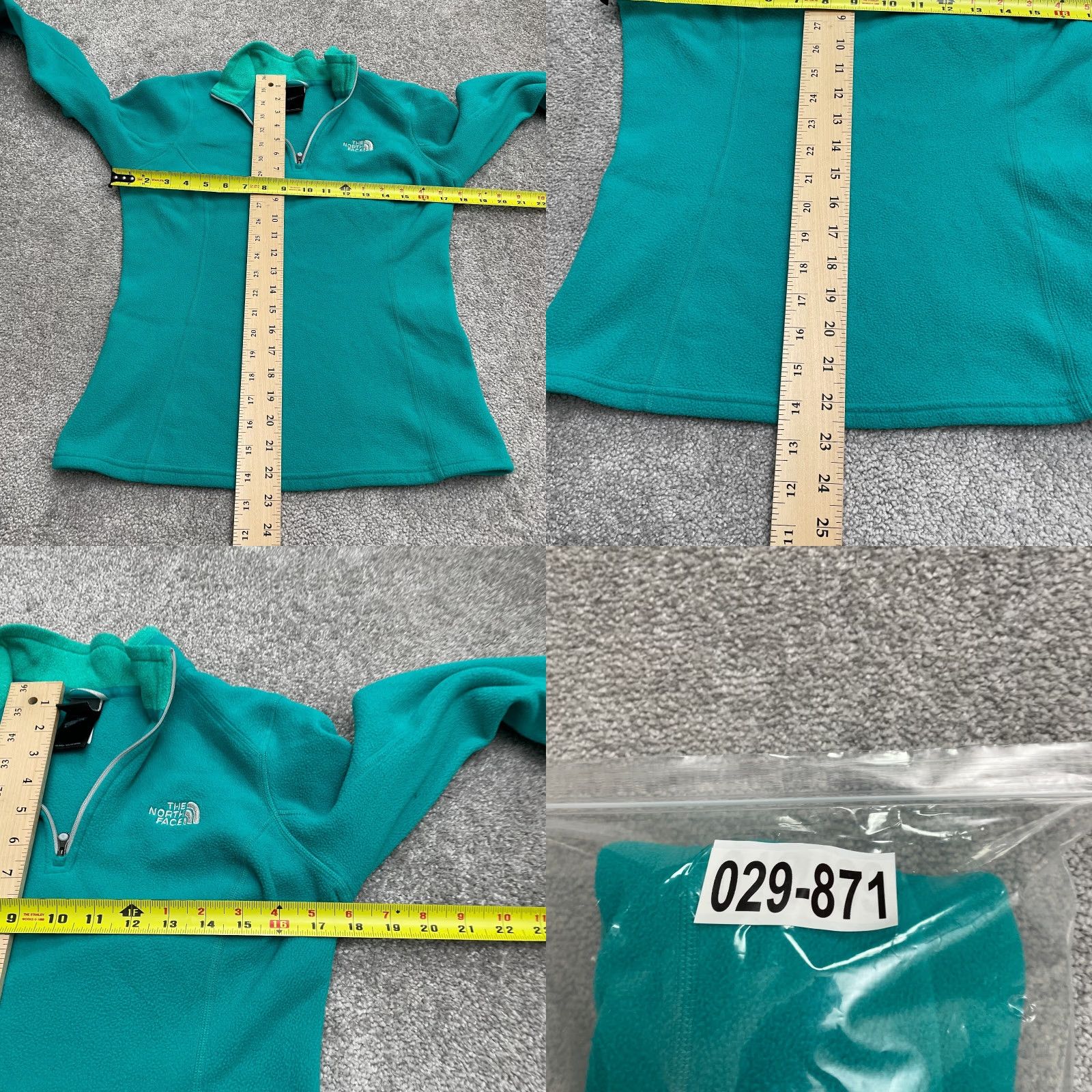 The North Face The North Face Glacier Fleece Jacket Women S Green 1/4 Zip Pullover Outdoor Size S / US 4 / IT 40 - 8 Thumbnail